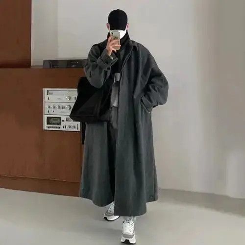 Designer Streetwear style Long coat y2k Size US L / EU 52-54 / 3 - 1 Thumbnail