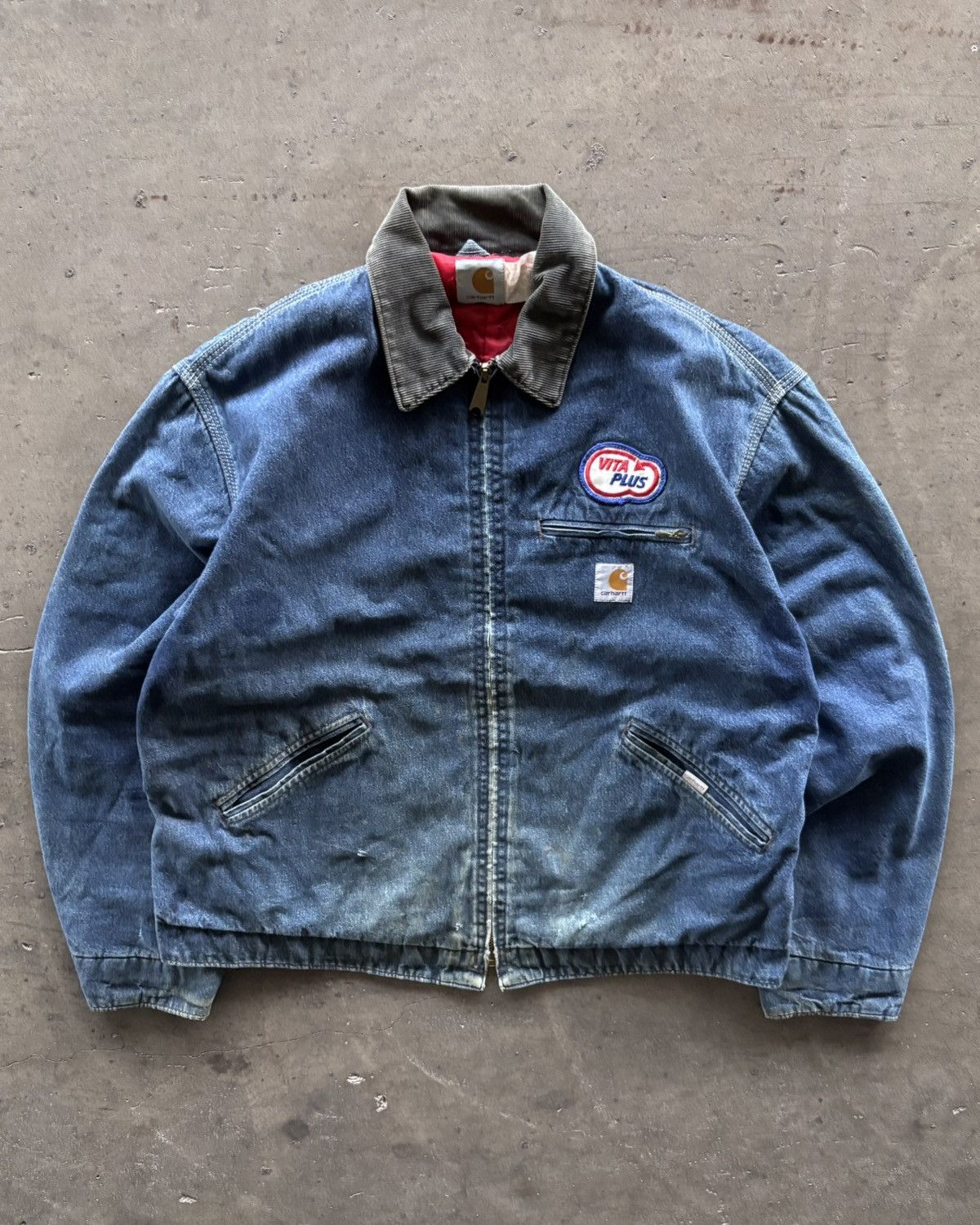 Carhartt 80s Carhartt Detroit Denim Jacket Size US M / EU 48-50 / 2 - 2 Thumbnail