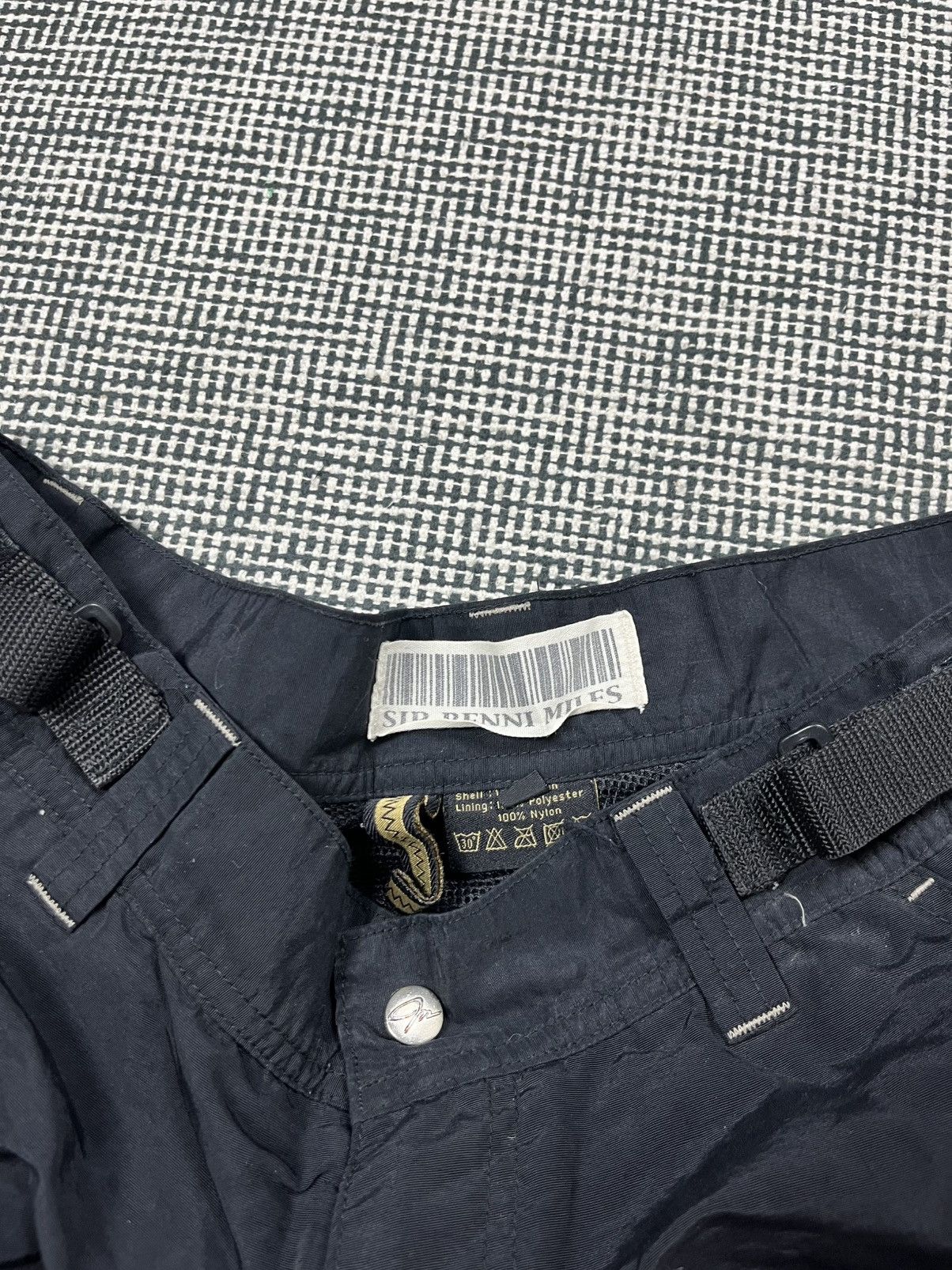 Japanese Brand Baggy parachute sir benni miles cargo trousers nylon y2k Size US 32 / EU 48 - 4 Thumbnail