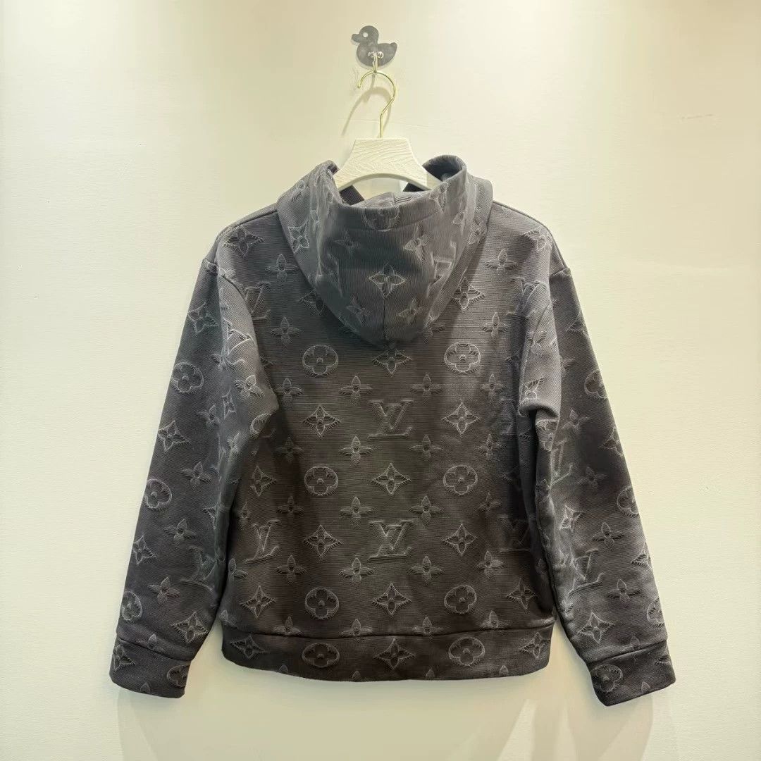 Louis Vuitton Louis Vuitton 2054 Heat-Sensitive All-Over Logo Hoodie Size US S / EU 44-46 / 1 - 2 Thumbnail