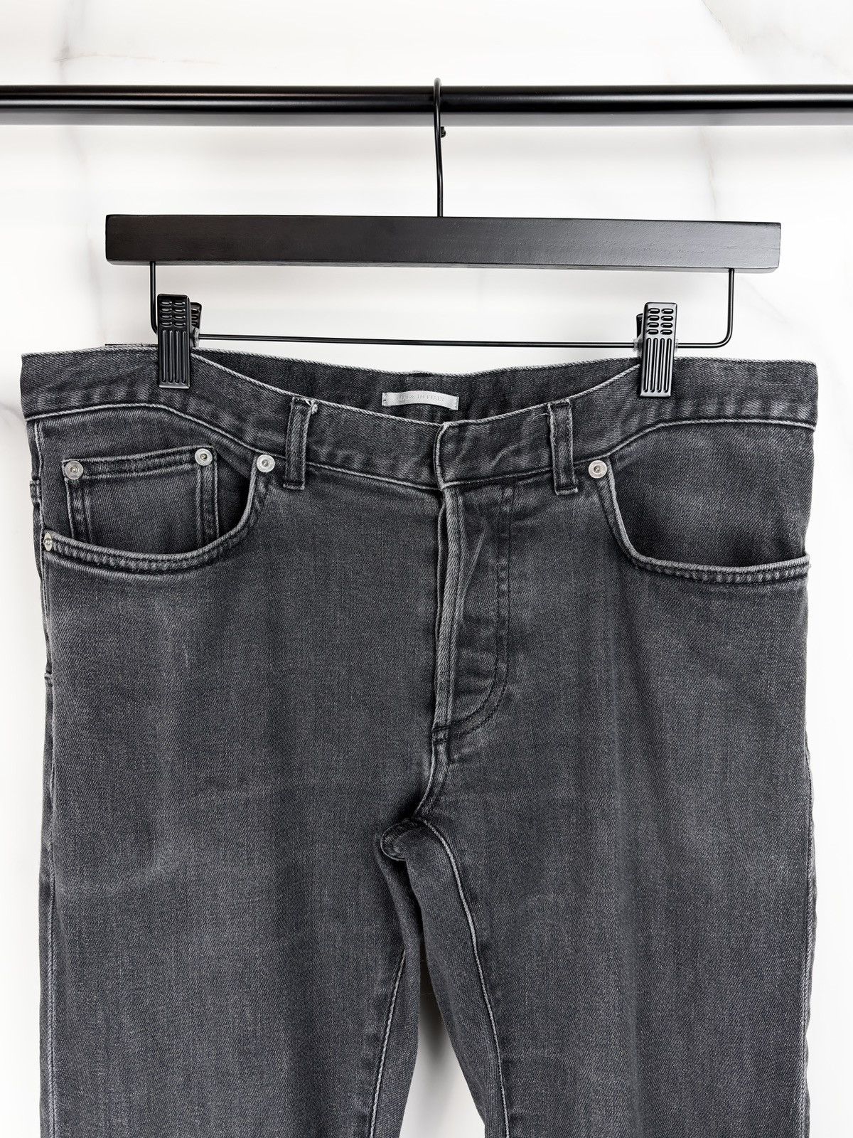 Dior Dior Homme Gray Skinny Denim Jeans KVA Size US 31 - 3 Thumbnail