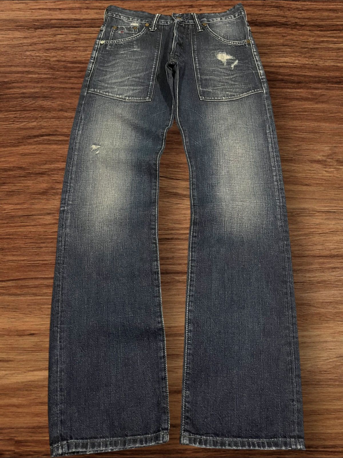 Tommy Hilfiger Vintage Tommy Hilfiger Denim NYC Slow Baker Button Fly Jeans Size US 30 / EU 46 - 1 Thumbnail