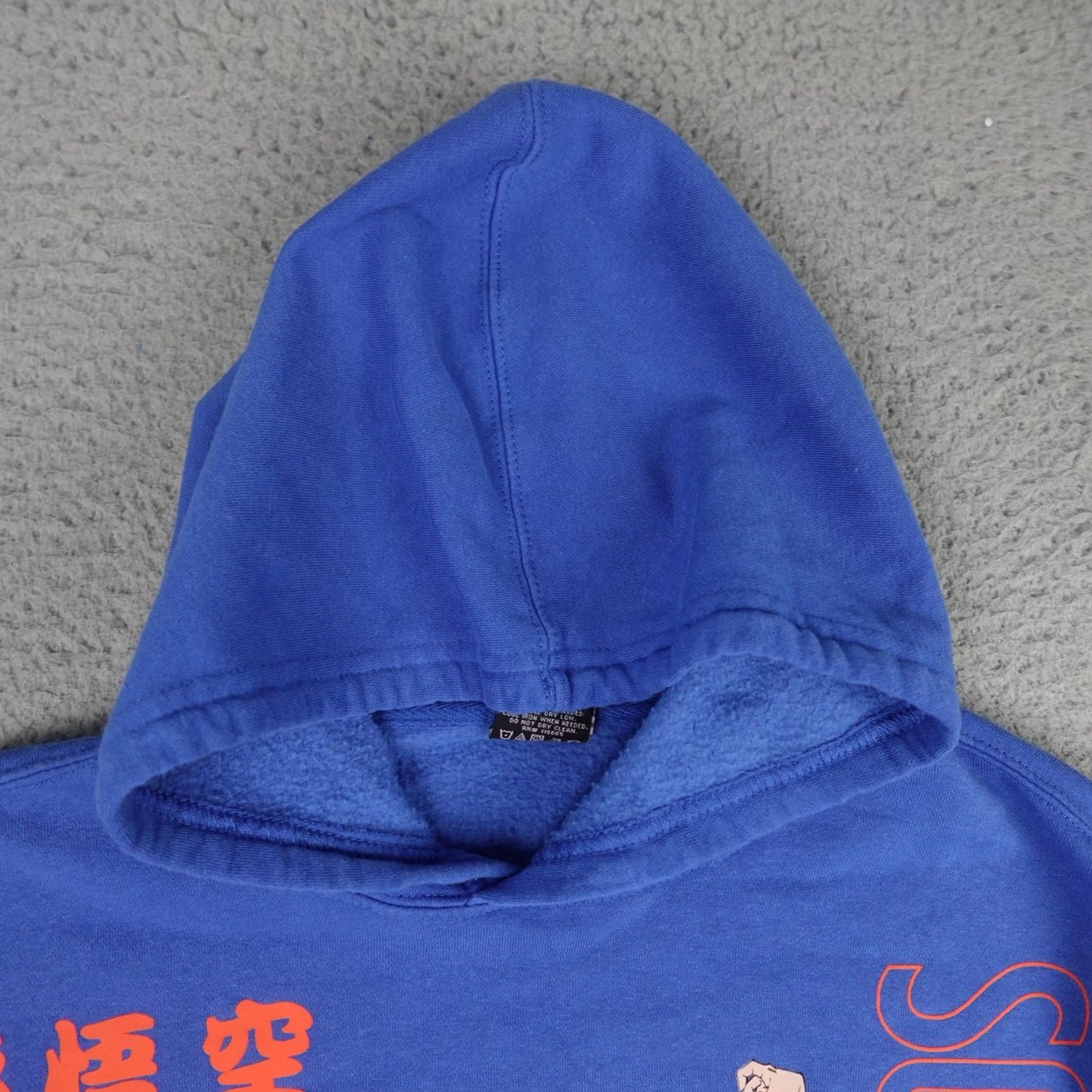 Vintage Dragon Ball Z Hoodie Mens M Blue Black Son Goku Graphic Pullover DBZ Anime Size US M / EU 48-50 / 2 - 5 Thumbnail