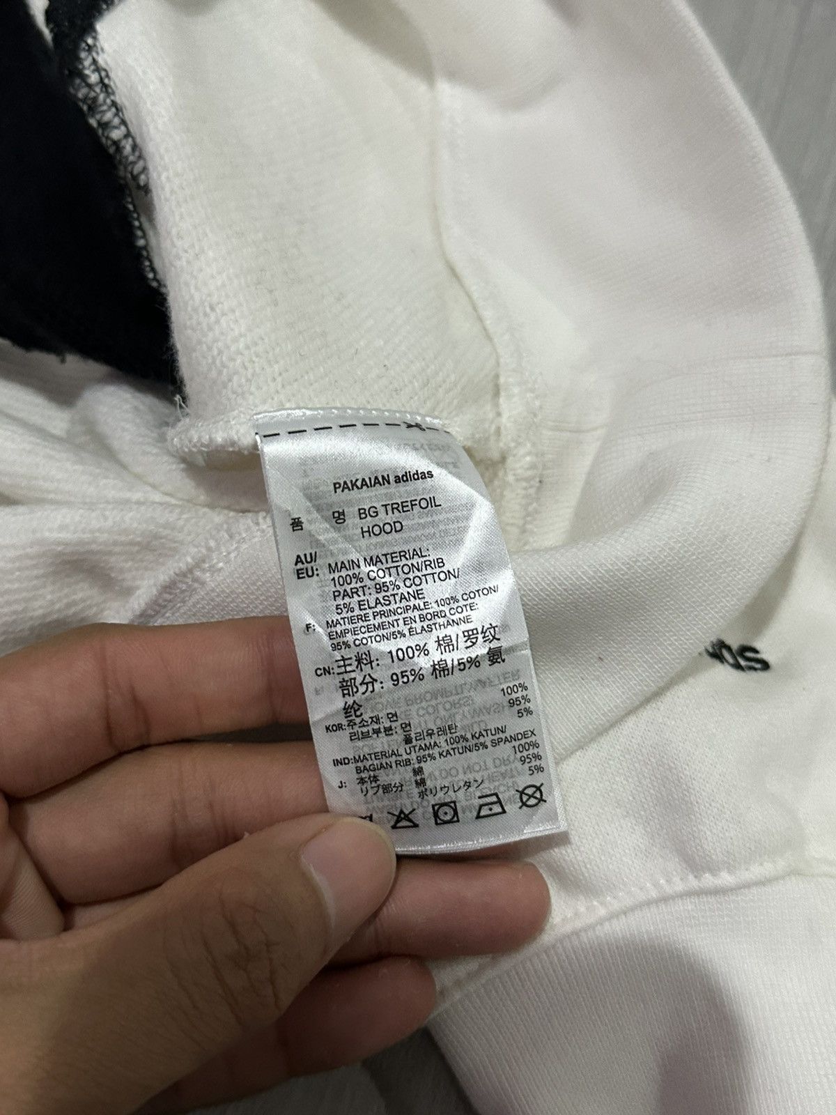 Adidas ADIDAS BIG TREFOIL HOODIE Size US M / EU 48-50 / 2 - 5 Thumbnail