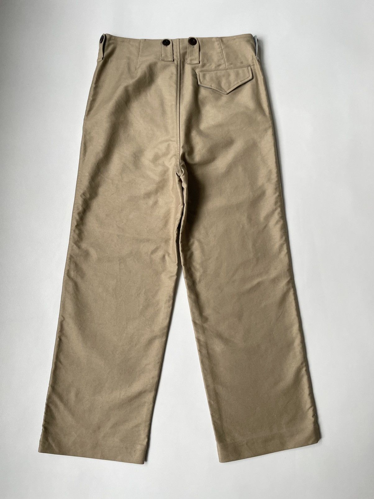 Comme des Garcons A/W 12 Wide Leg Work Trousers Size US 34 / EU 50 - 13 Thumbnail