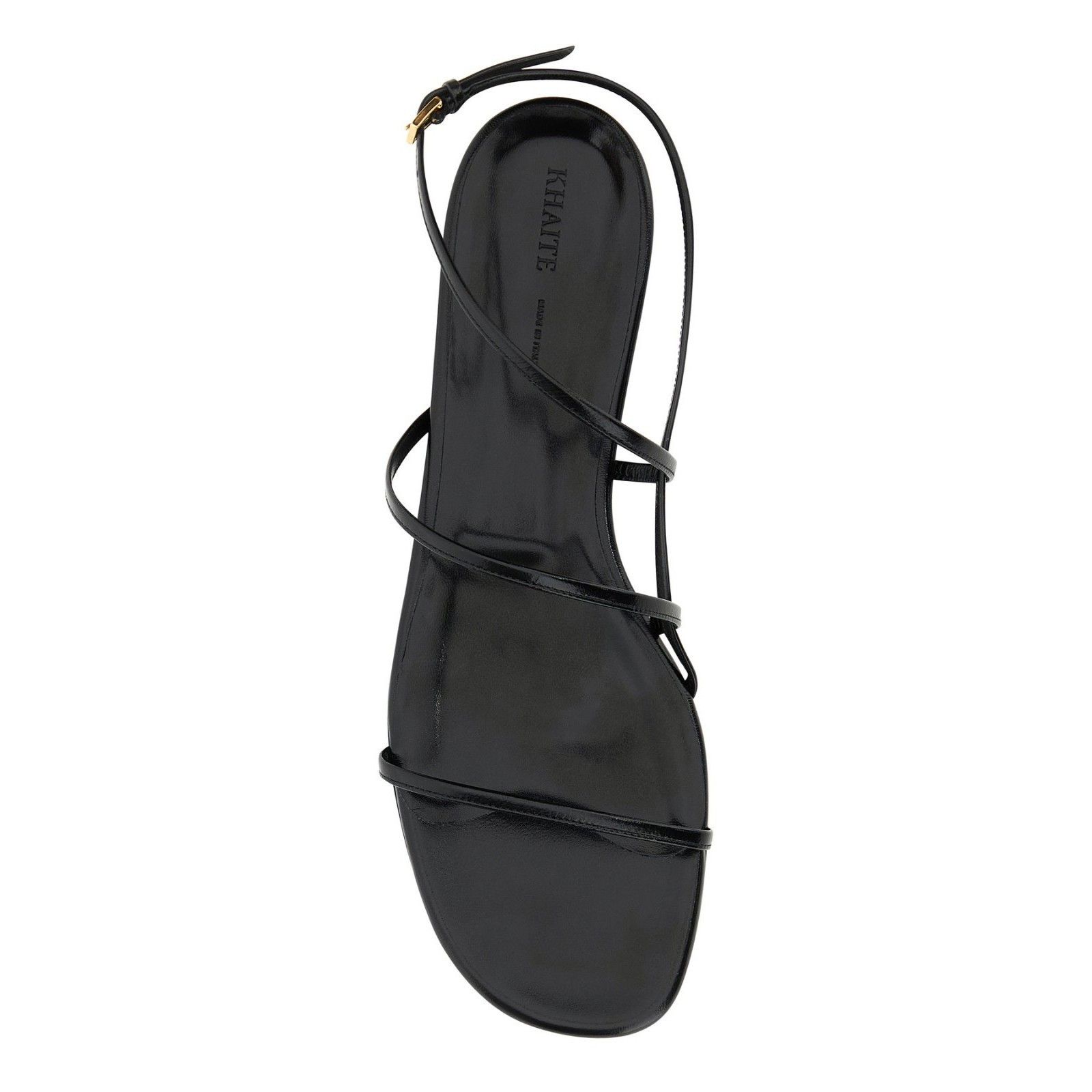 KHAITE KHAITE Loop Black String Leather Sandals New & Authentic (Wo Size US 6 / IT 36 - 4 Thumbnail