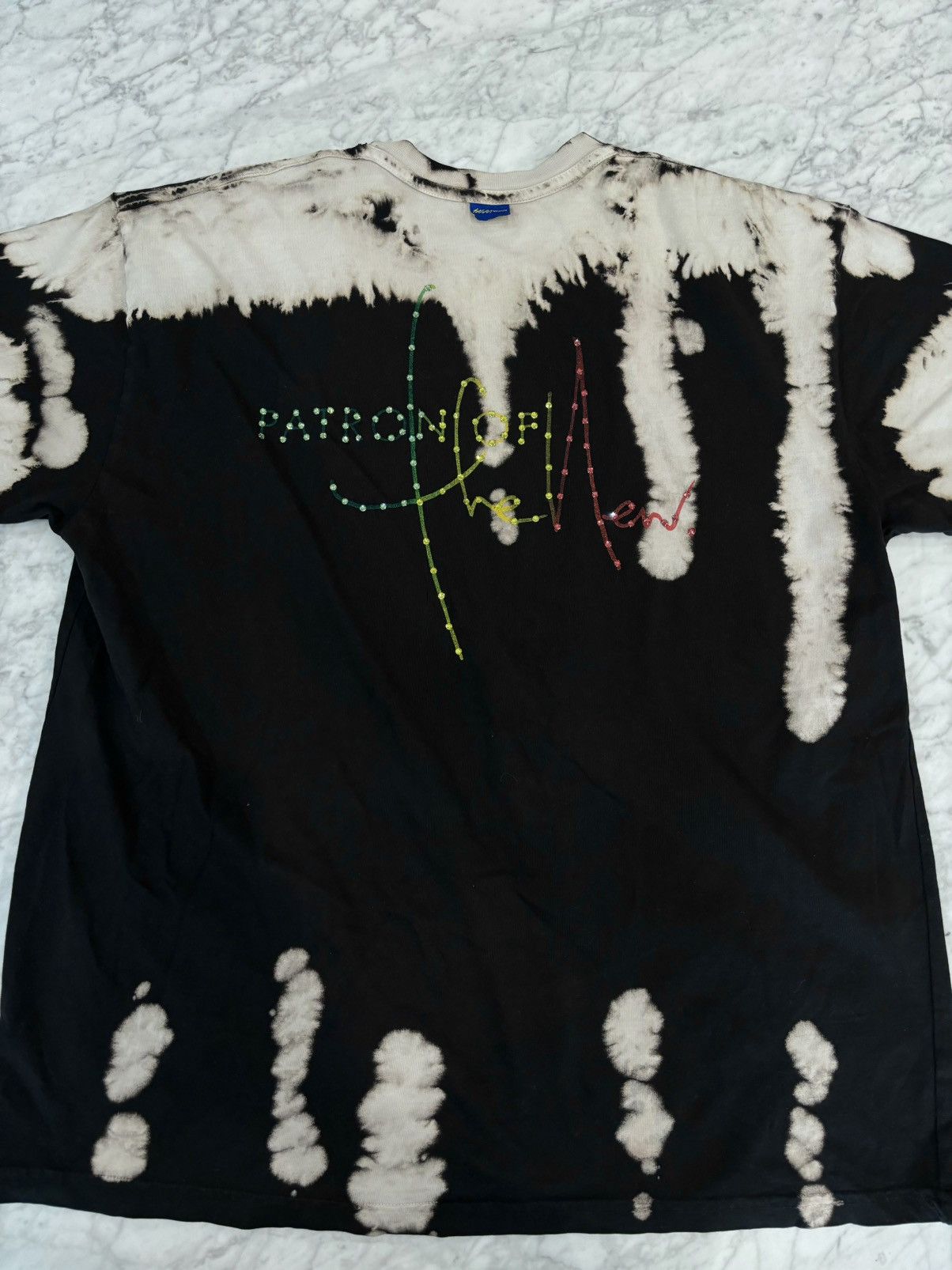 Bossi Sportswear Bossi x Patron of the New Crystal Tee Size US M / EU 48-50 / 2 - 2 Thumbnail