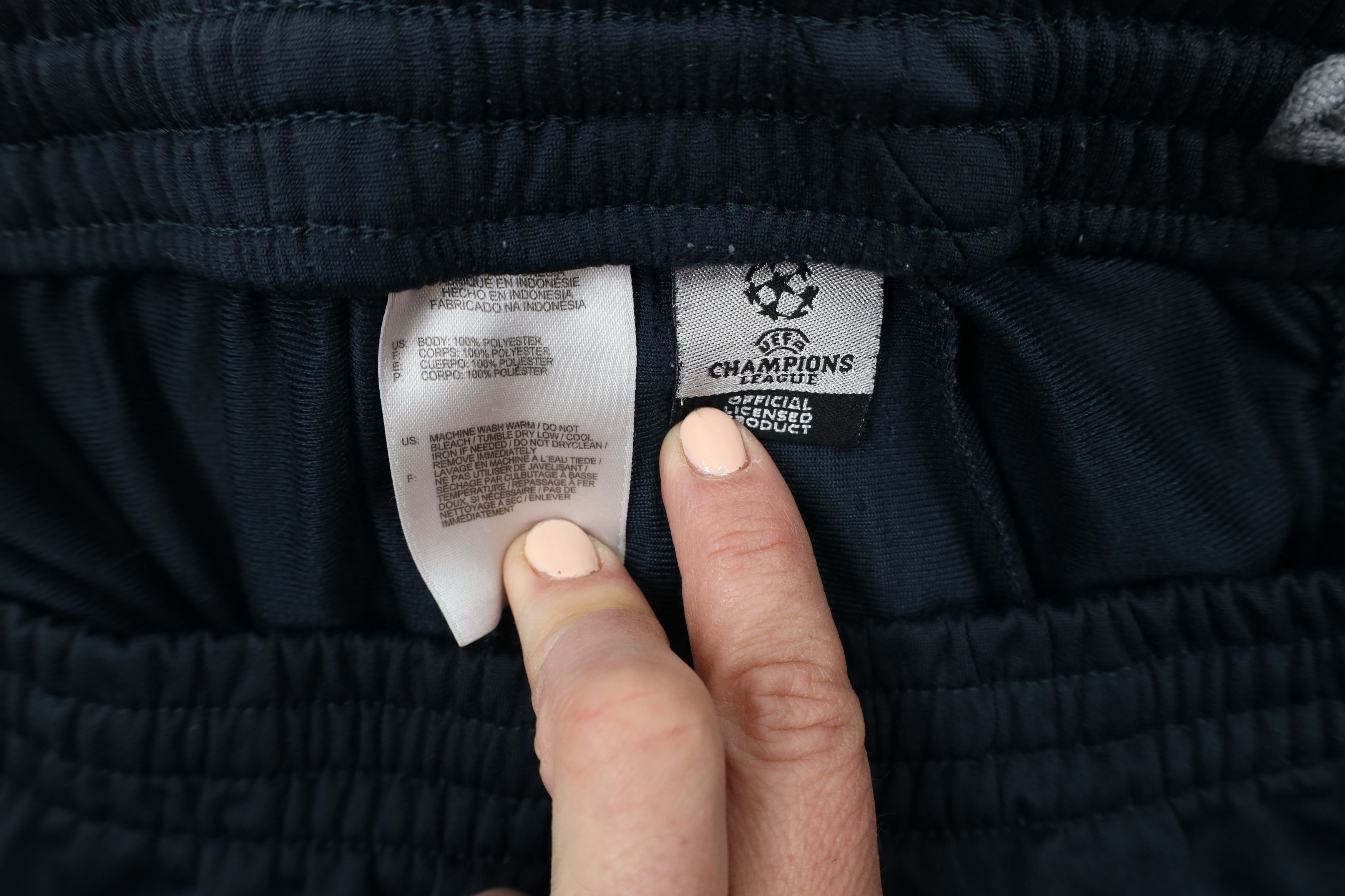 Adidas × Vintage Vintage Adidas Soccer Champions League Wide Leg Sweatpants Size US 32 / EU 48 - 9 Thumbnail