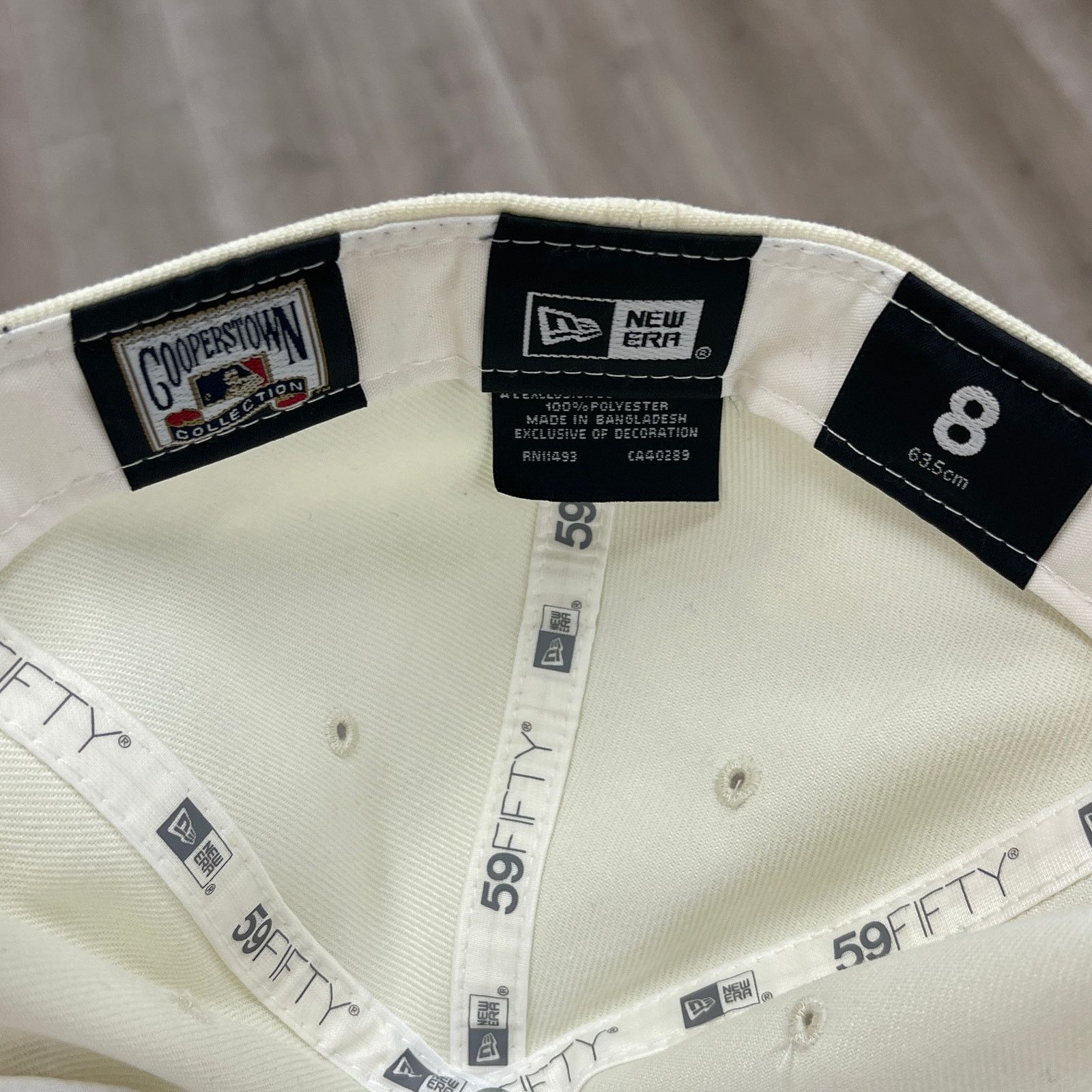 New Era NEW ERA 5950 LOS DODGERS TEAM SHIMMER FITTED HAT SZ 8 Size ONE SIZE - 5 Thumbnail