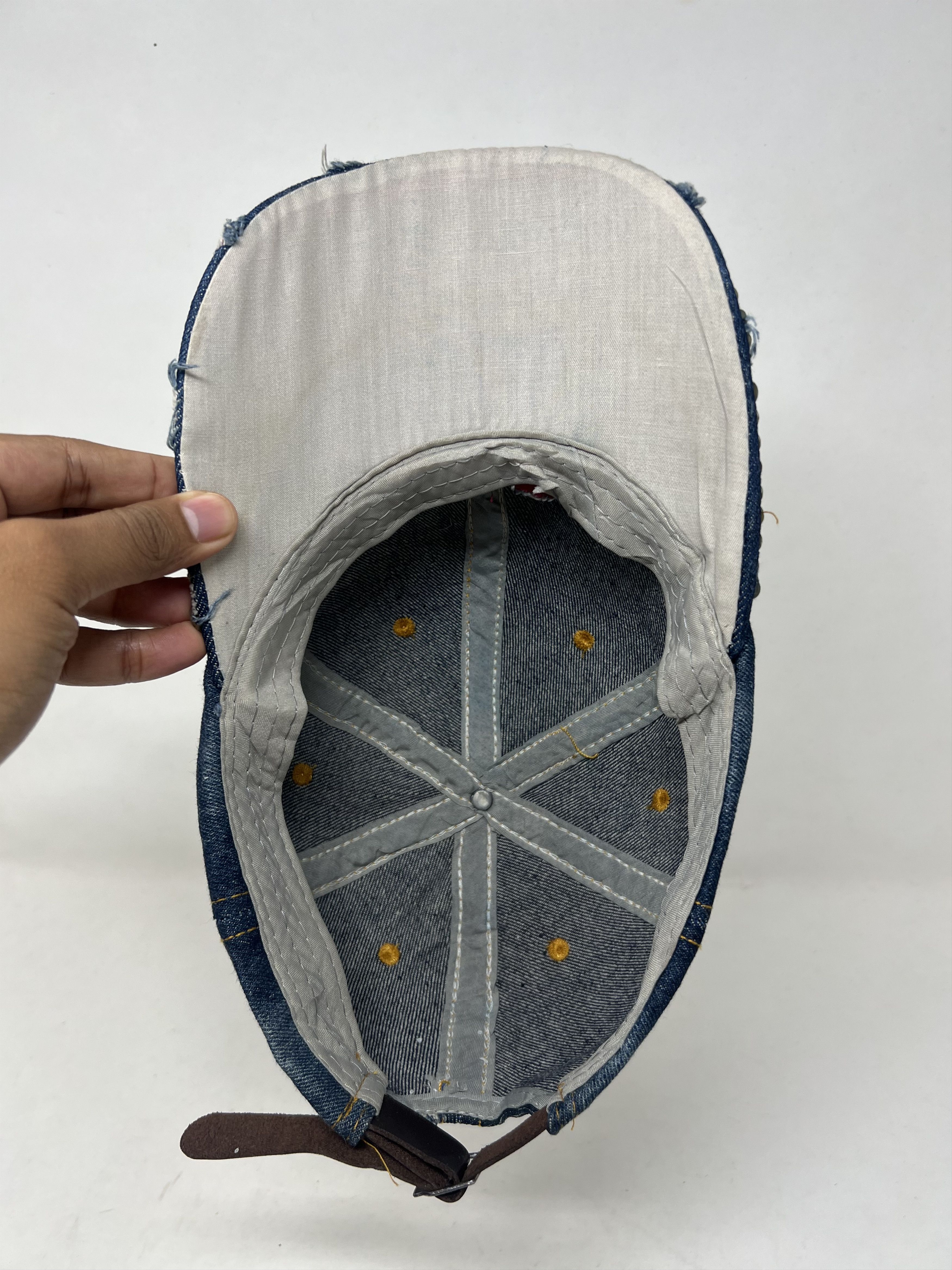 Seditionaries Denime Jeans Diamond Archive Streetwear Hat Size ONE SIZE - 11 Thumbnail