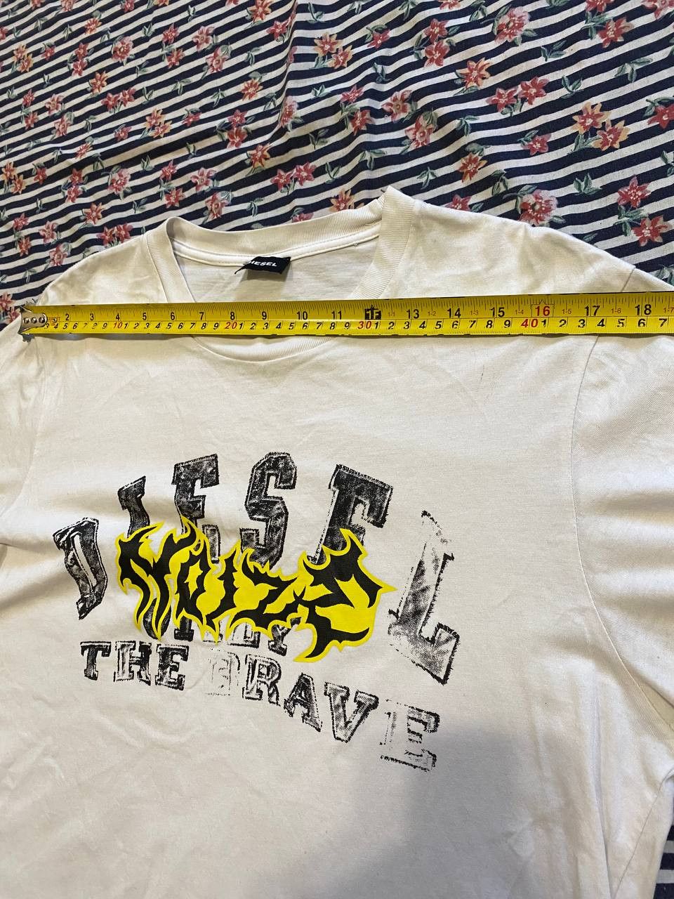 Diesel Vintage Diesel Big Y2K Logo Short Sleeve T-Shirt Size L Size US L / EU 52-54 / 3 - 9 Thumbnail
