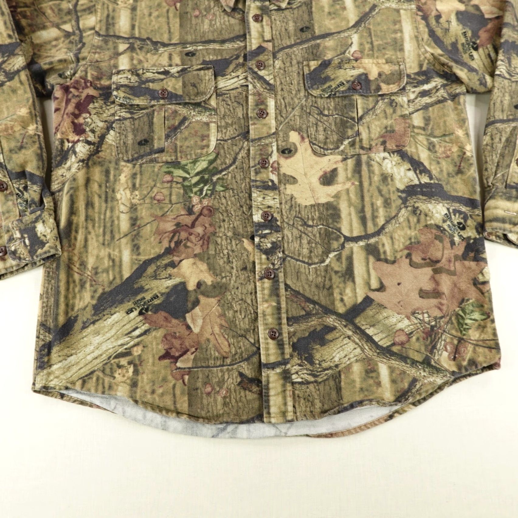 Vintage VINTAGE Cabela's Brown Camo Button-Up Shirt Mens Large Long Sleeve Twill Hunting Casual Size US L / EU 52-54 / 3 - 4 Thumbnail