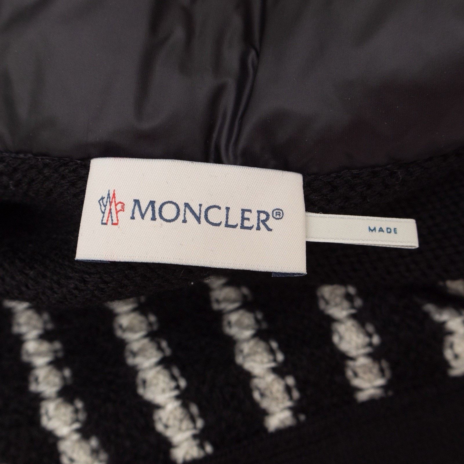 Moncler 1.6k$ MONCLER Striped Cardigan Tricot Wool Down Jacket XS Size XS / US 0-2 / IT 36-38 - 10 Thumbnail