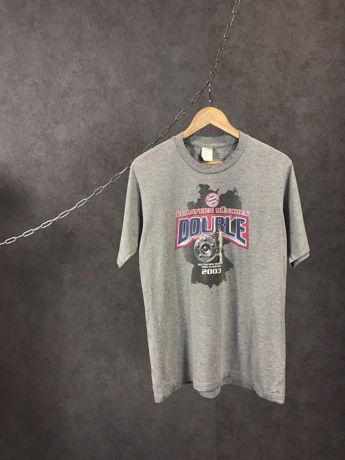 Adidas FC Bayern Munchen adidas vintage 2003 tee Size US S / EU 44-46 / 1 - 1 Thumbnail