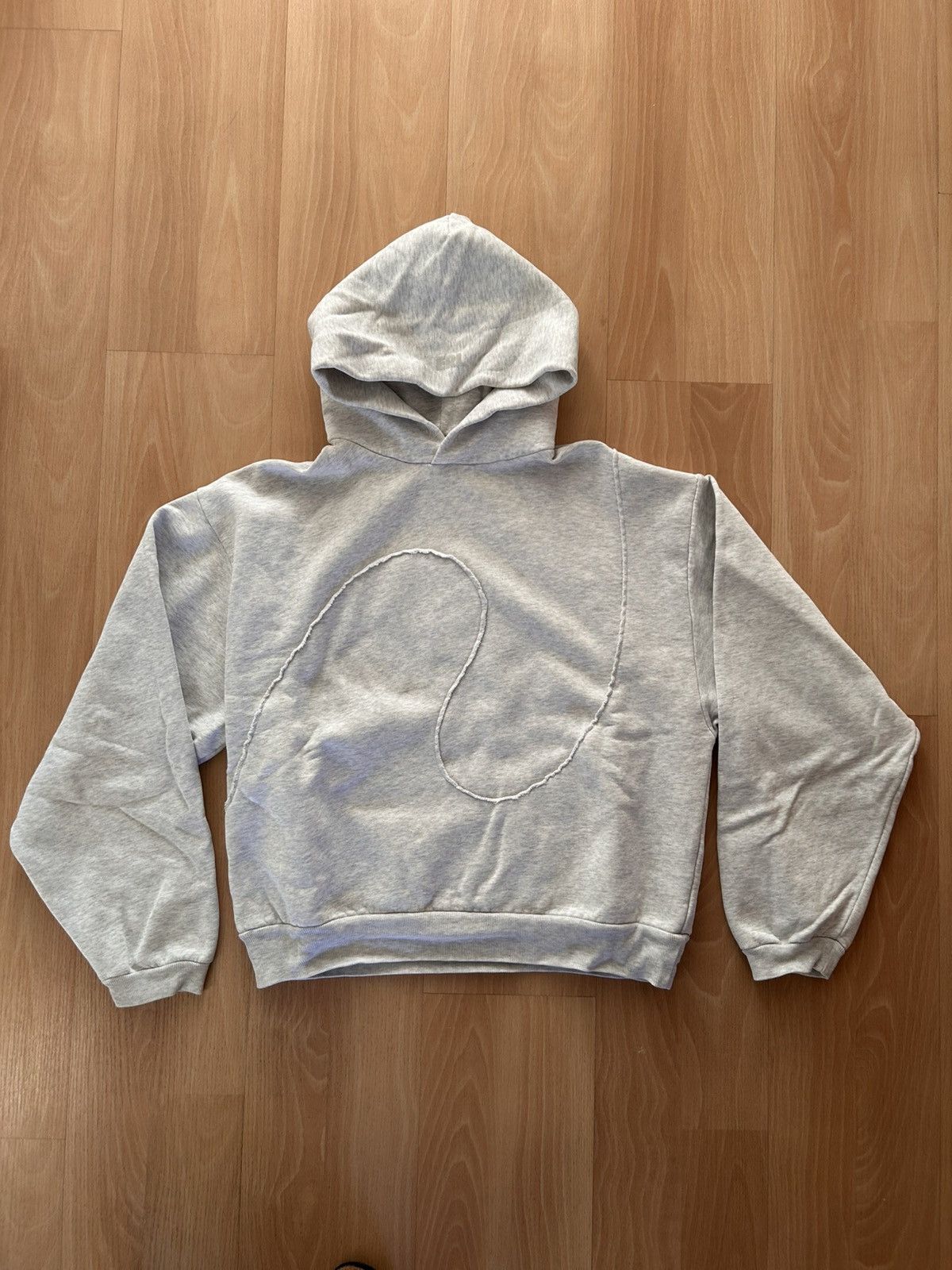 ERL ERL SWIRL HOODIE BROWN | Grailed