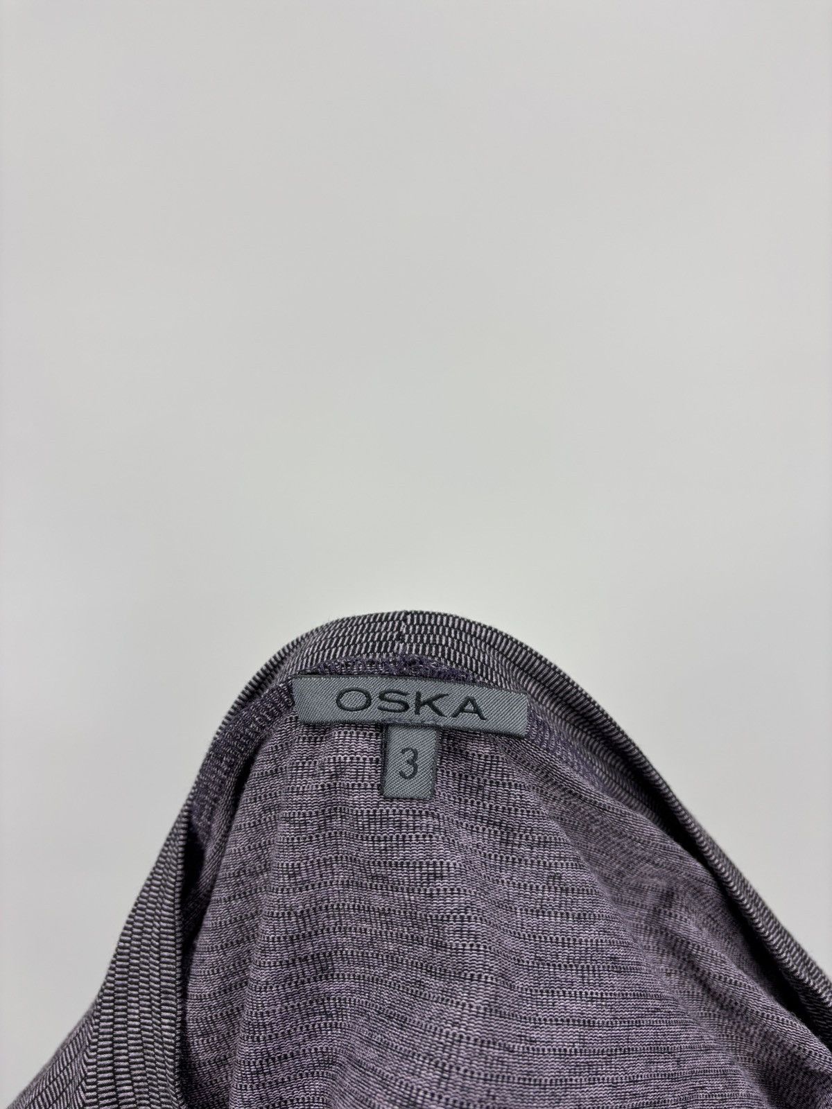 OSKA Womens long sleeve OSKA Size 3 Color Black/Purple Size L / US 10 / IT 46 - 12 Thumbnail