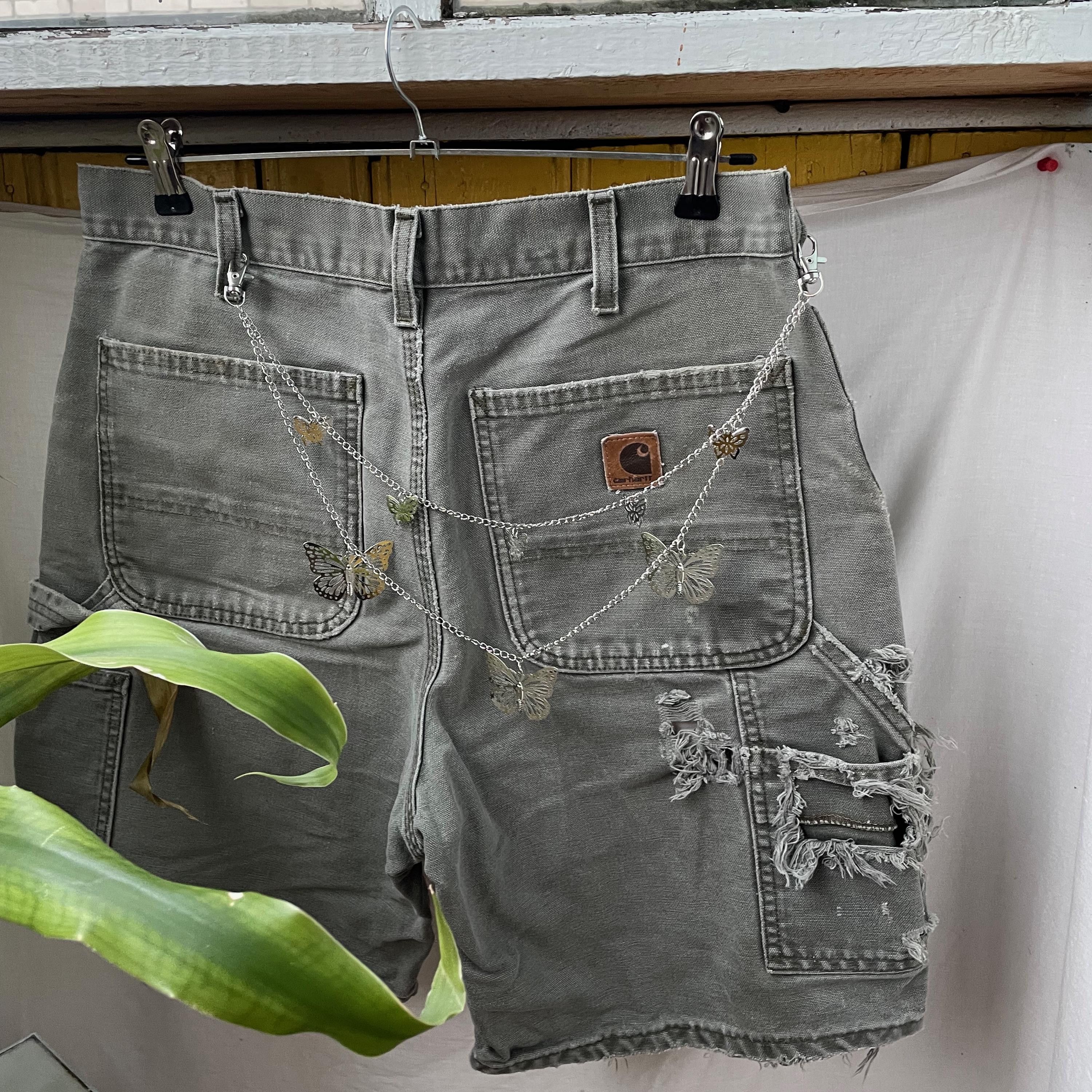 Other butterfly Y2K Matte Chrome Grunge Punk Goth alt Size ONE SIZE - 6 Thumbnail