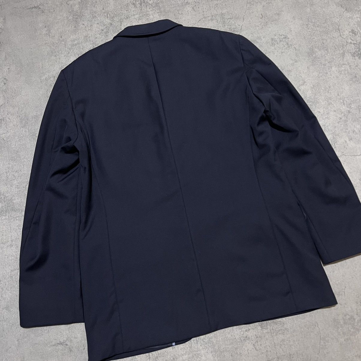 Kenzo Kenzo Homme Navy Wool Blazer Size 48L - 5 Thumbnail