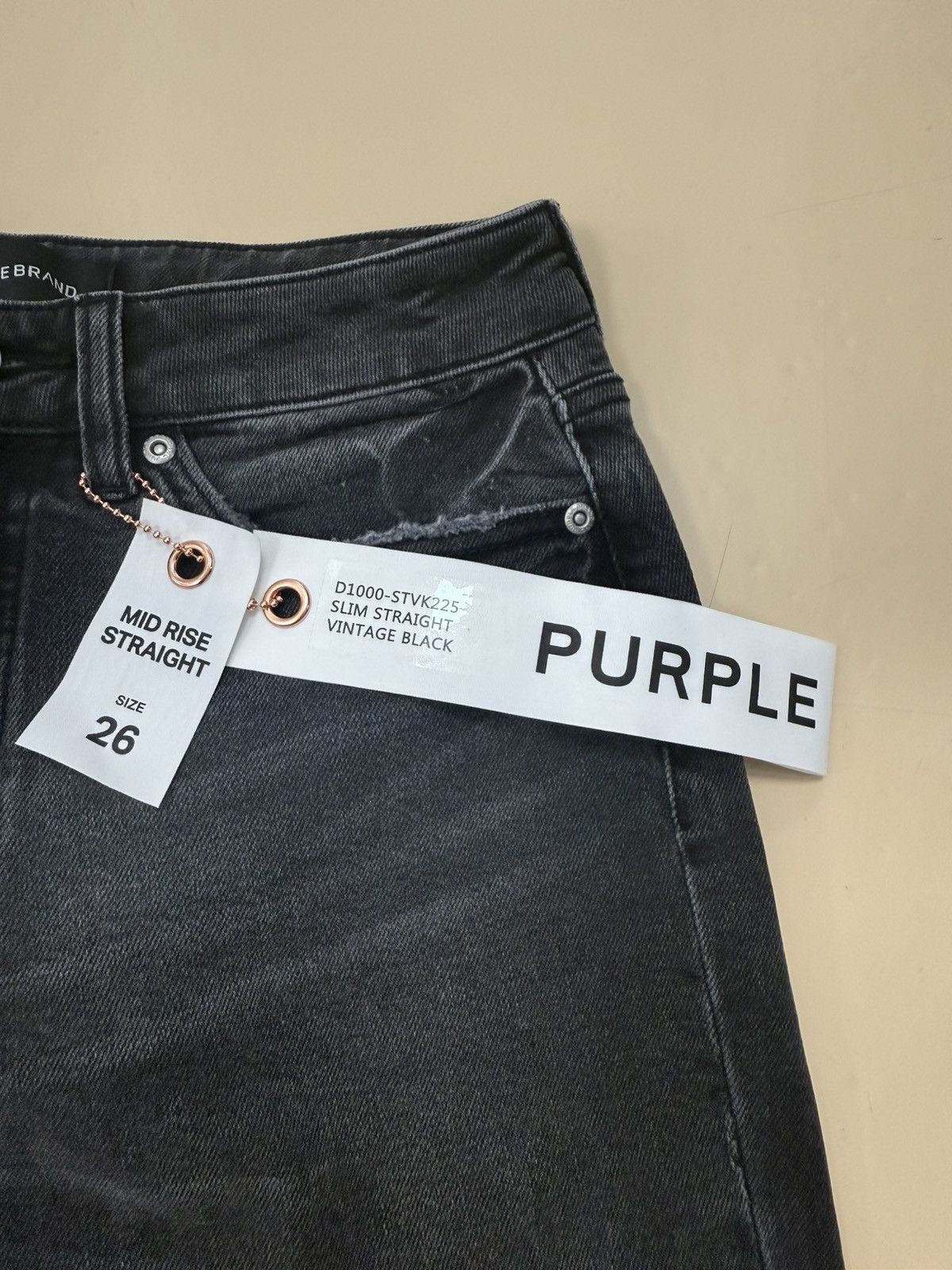 Purple Brand Vintage Black Jeans