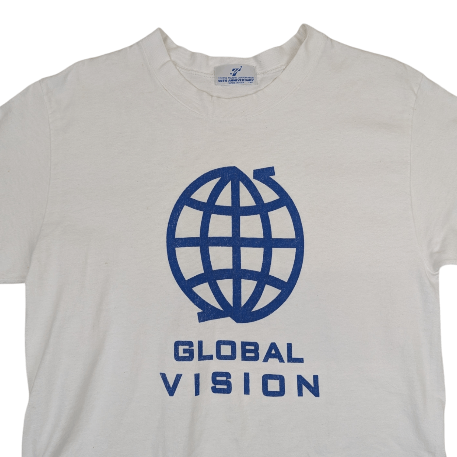 Japanese Brand Vintage 90's GLOBAL VISION Toyota Tee Single Stitches Tee Size US M / EU 48-50 / 2 - 4 Thumbnail