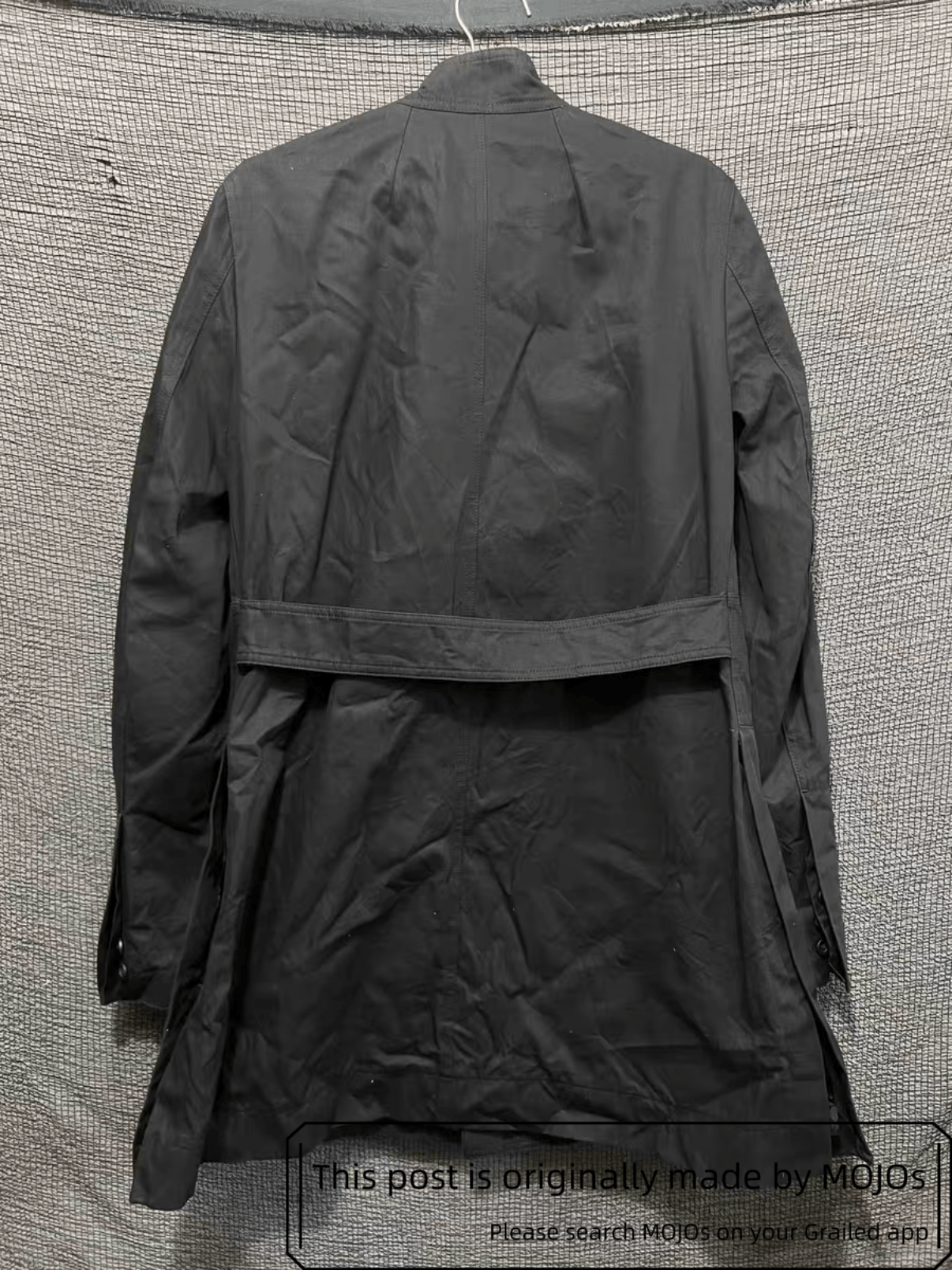 Rick Owens Sz 48 Rick Owens 16SS Runway Trench Coat mojos1532 Size US M / EU 48-50 / 2 - 2 Thumbnail