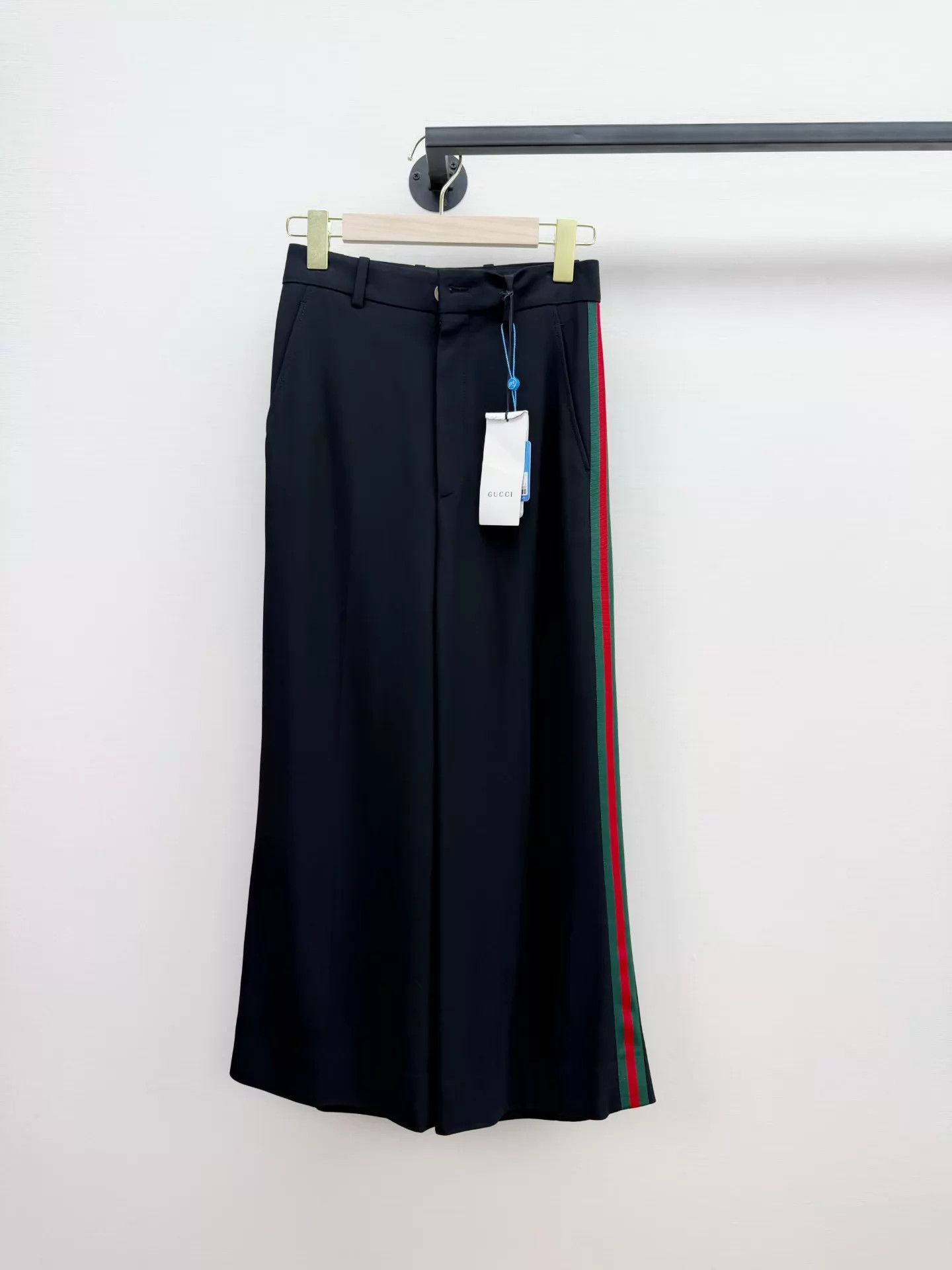 Gucci Gucci Classic Colorblock Straight-Leg Pants 36 BNWT Size 25" / US 0 / IT 36 - 1 Thumbnail