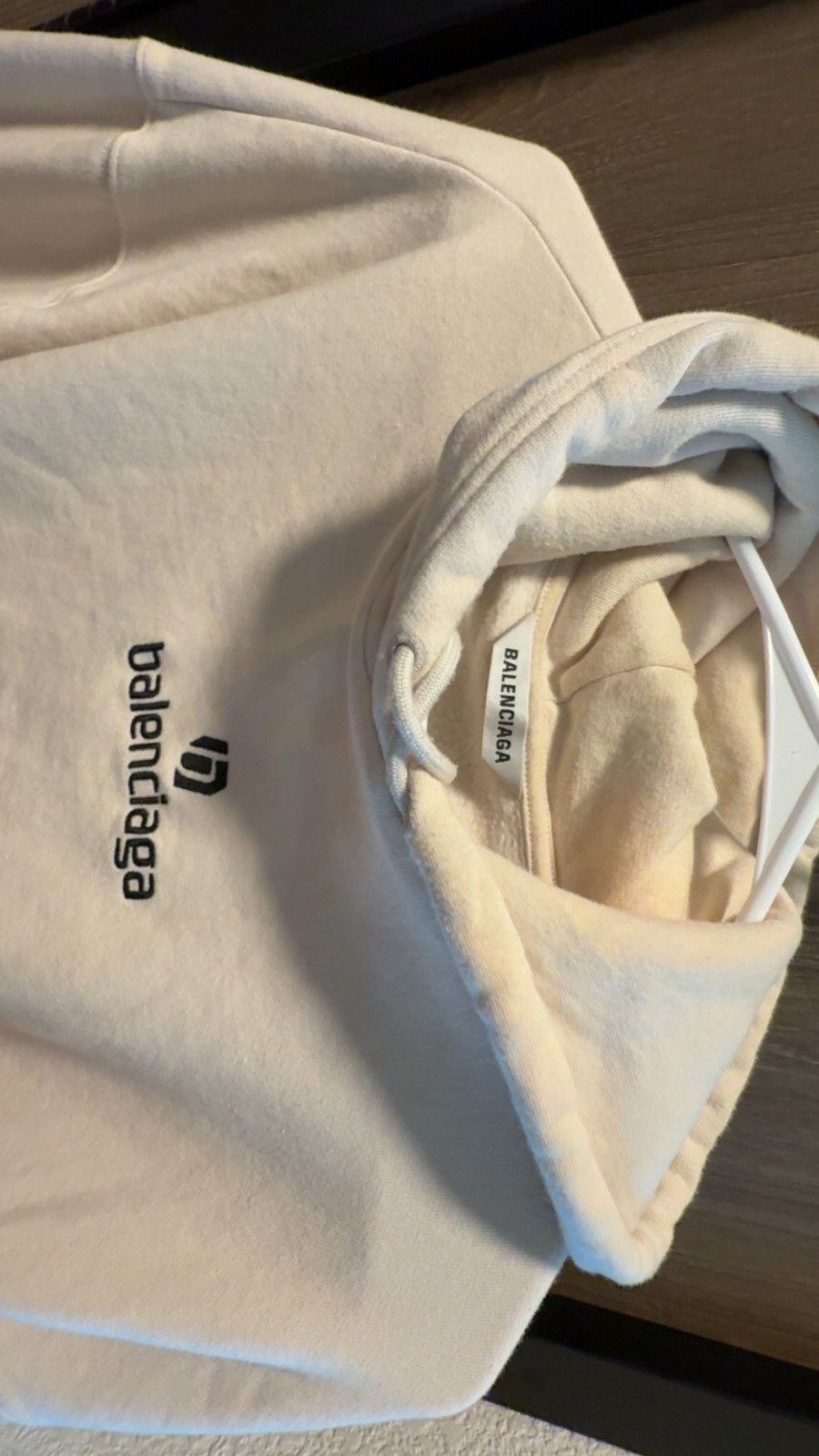 Balenciaga Balenciaga Logo Hoodie Size US L / EU 52-54 / 3 - 2 Thumbnail