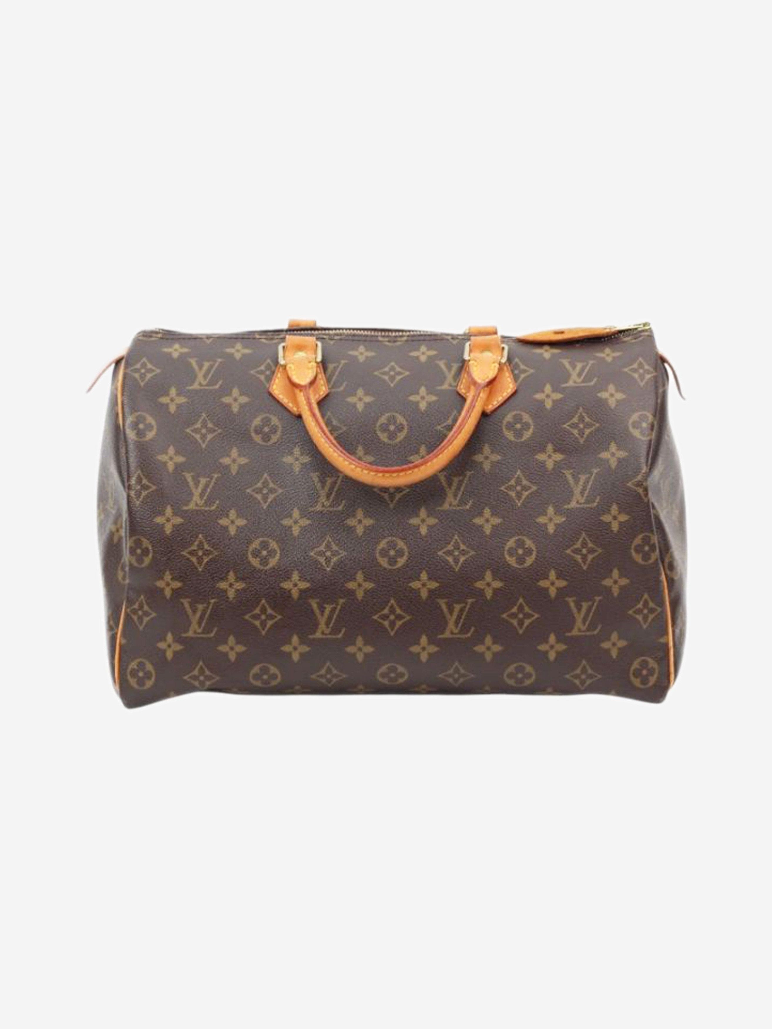 Louis Vuitton Brown Monogram Speedy 35 bag Size ONE SIZE - 1 Thumbnail