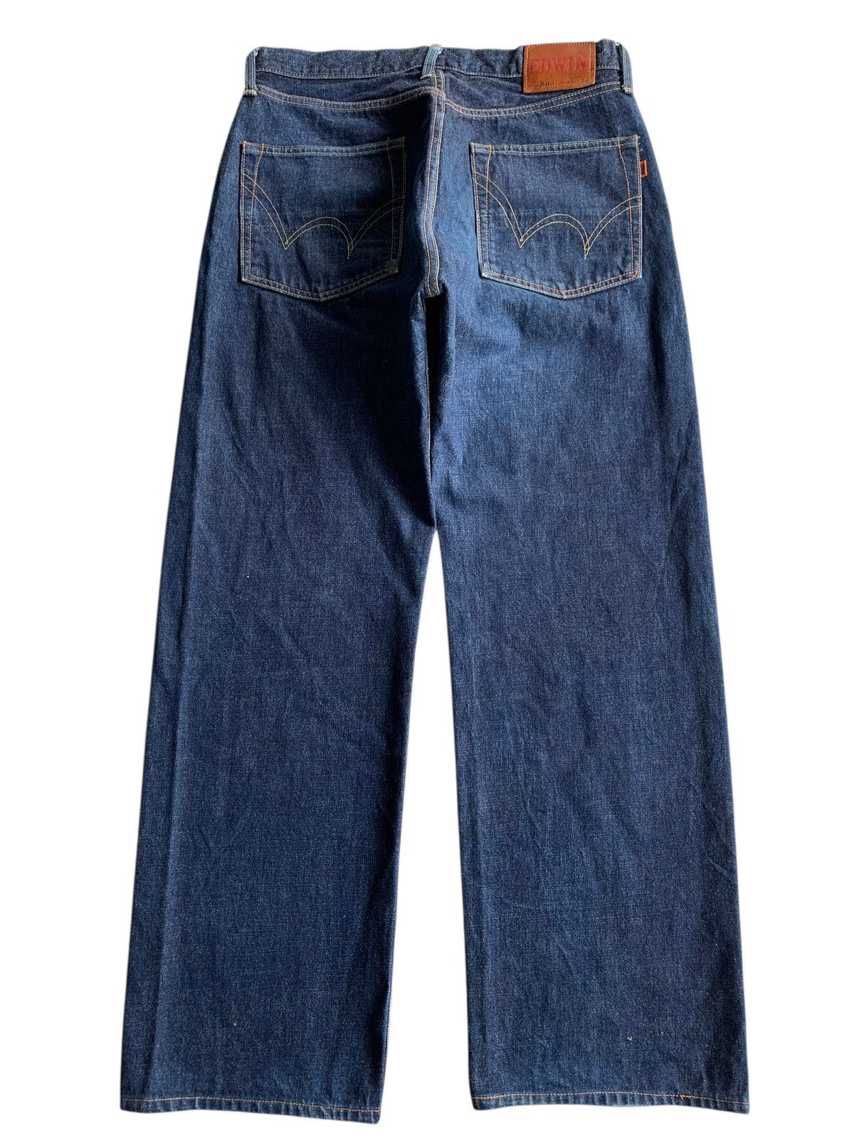Japanese Brand VINTAGE EDWIN 505 SELVEDGE BAGGY JAPANESE DENIM Size US 32 / EU 48 - 2 Thumbnail