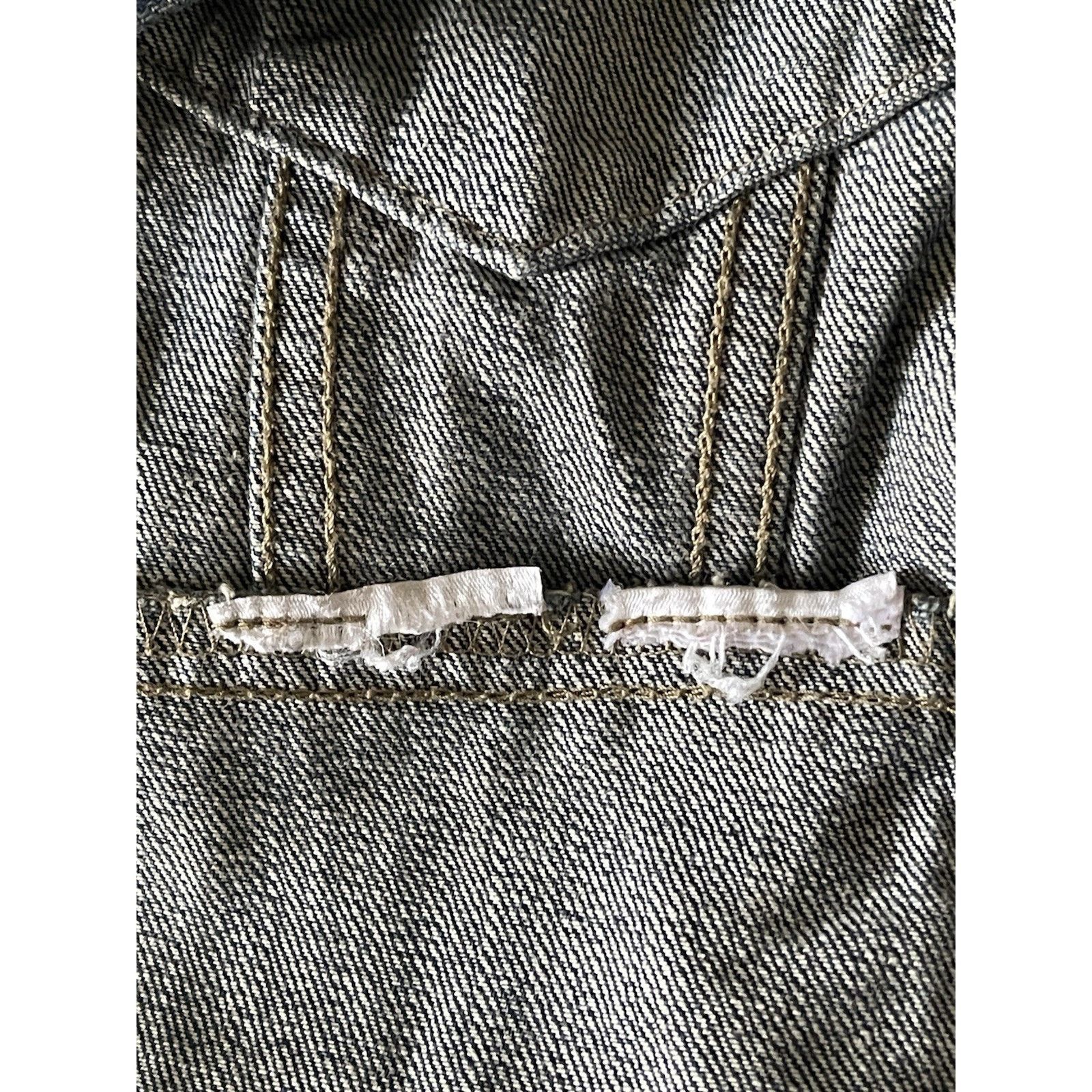 Levi's Levi Strauss Men’s Denim Trucker Biker Jacket Large Blue Size US L / EU 52-54 / 3 - 9 Thumbnail