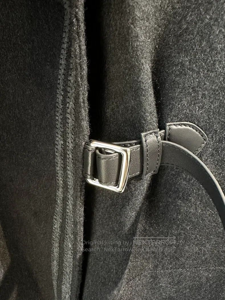 Hermes Hermes Long Grey Winter Coat Size XS / US 0-2 / IT 36-38 - 3 Thumbnail