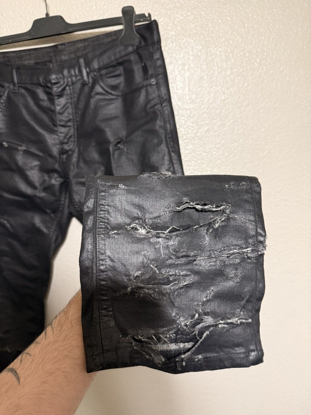 Dior Dior Homme SS04 “Strip” Denim by Hedi Slimane Size US 31 - 3 Thumbnail