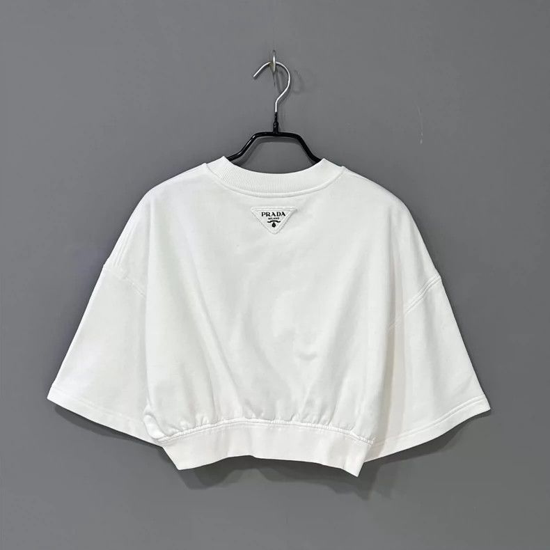 Prada Prada Mermaid white short sleeves 2502-Nextarrow Size US S / EU 44-46 / 1 - 3 Thumbnail