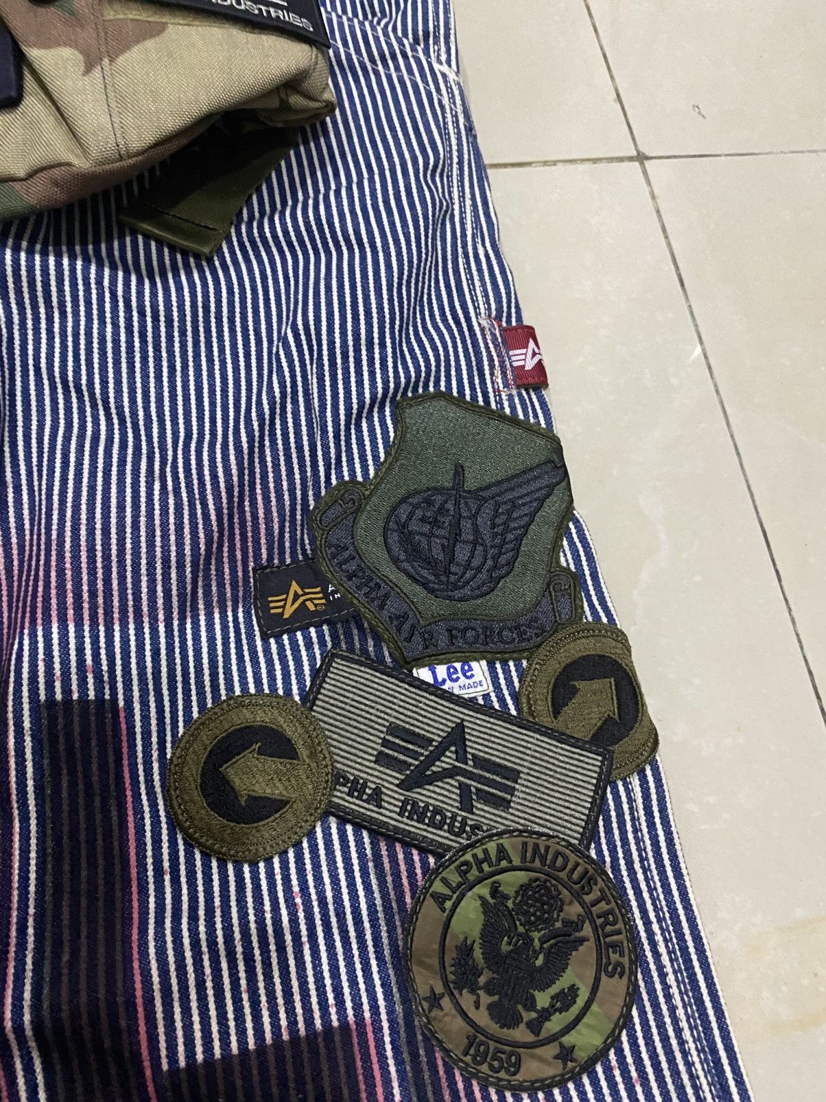 Lee Lee X Alpha Industries Super Rare Collection Overalls Size US 36 / EU 52 - 3 Thumbnail
