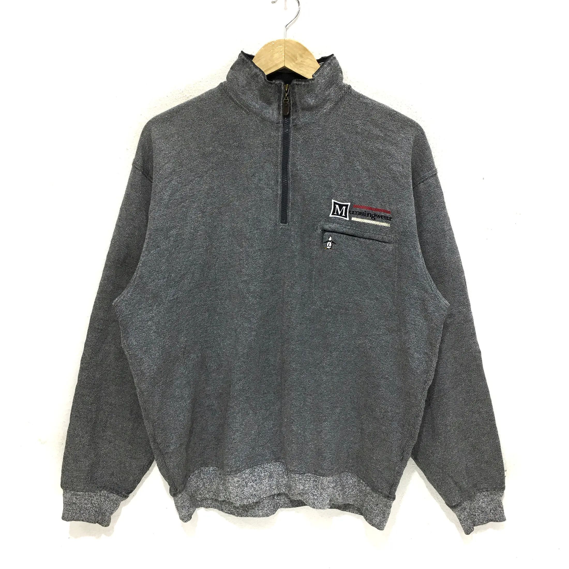 Vtg MUNSINGWEAR GRANDSLAM Made In Japan Sweatshirt Sweater