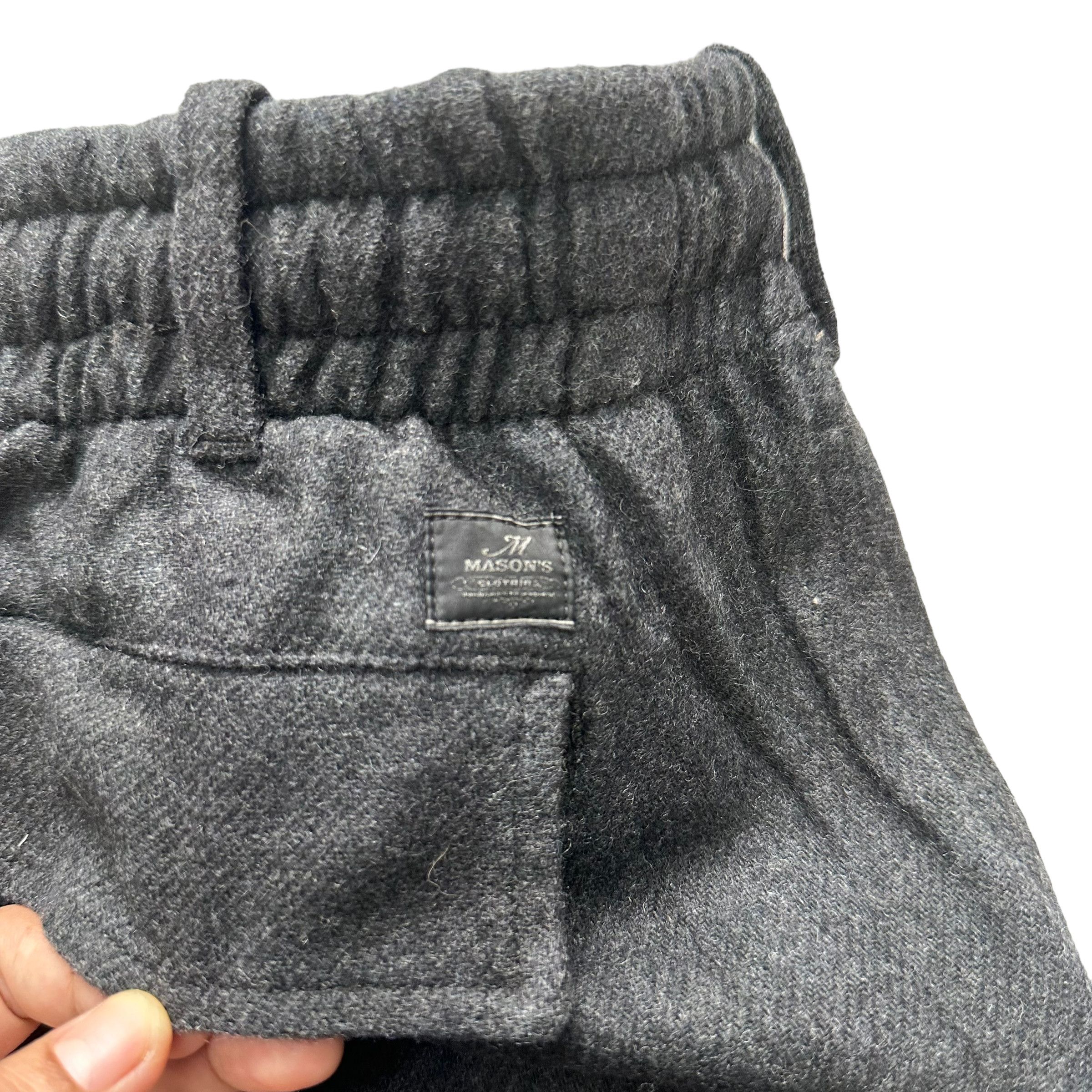 Mason's MASON'S ARCHIVO STORICO WOOL CARGO SWEATPANT #7902-189 Size US 36 / EU 52 - 15 Thumbnail