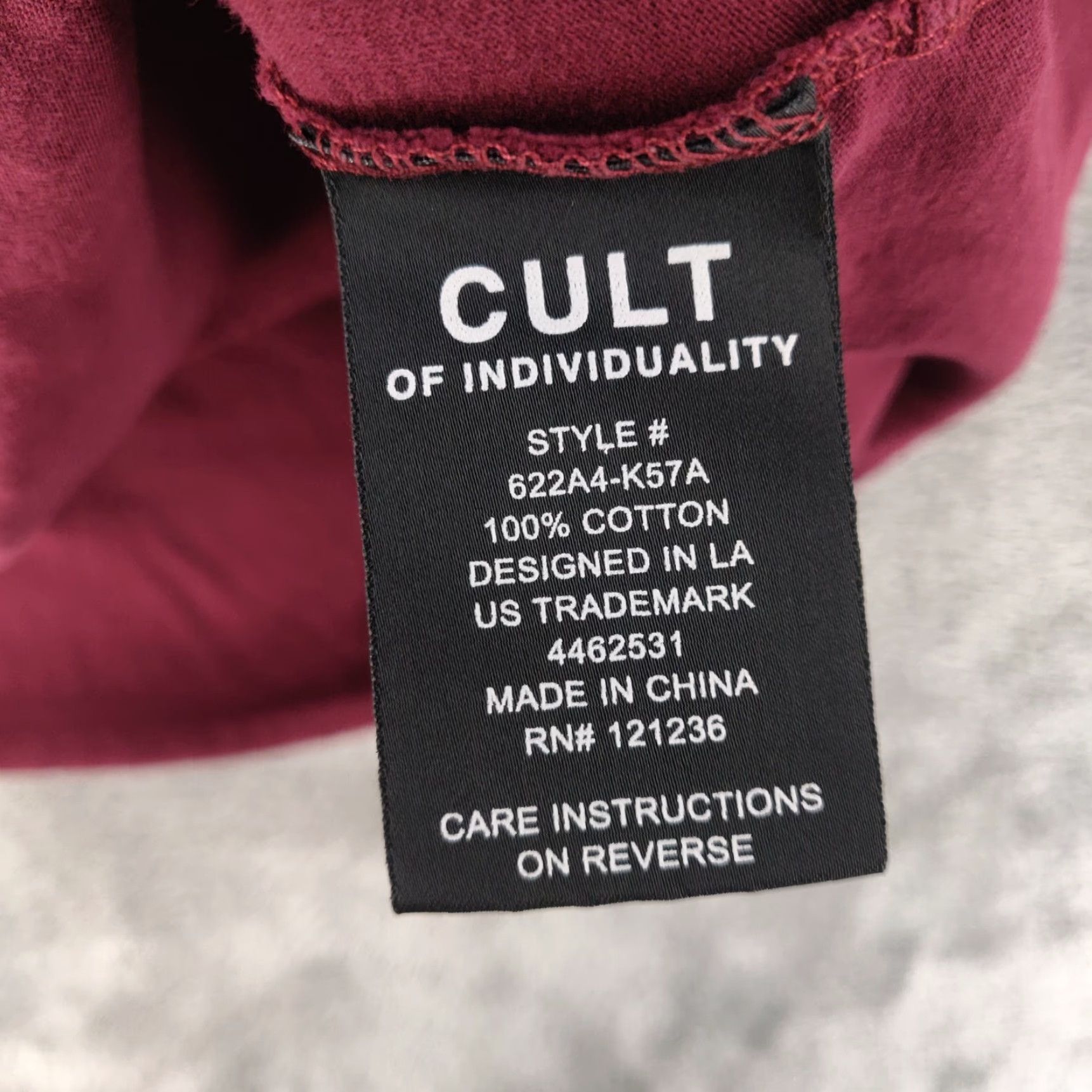 Cult Of Individuality Cult Of Individuality T Shirt Mens 2XL Red Short Sleeve DJ Blender Art Tee Size US XXL / EU 58 / 5 - 7 Thumbnail