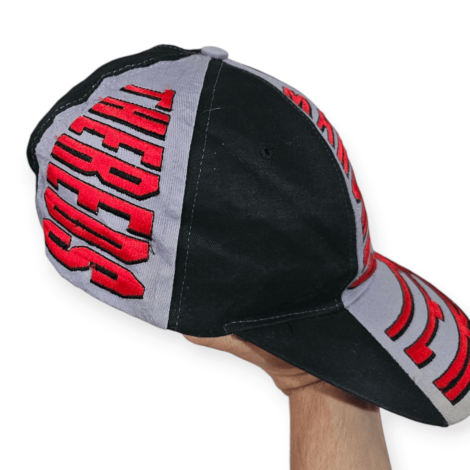 Vintage Manchester United TSI Big Logo Hat Size ONE SIZE - 3 Thumbnail