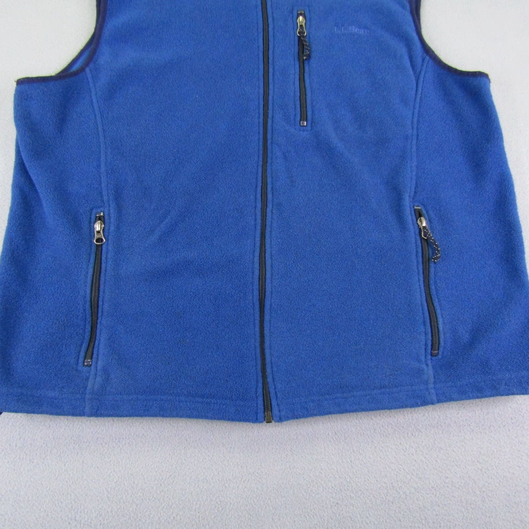 Vintage VINTAGE LL Bean Vest Mens XL Blue Polartec Mountain Fleece Full Zip Outdoors Size US XL / EU 56 / 4 - 4 Thumbnail