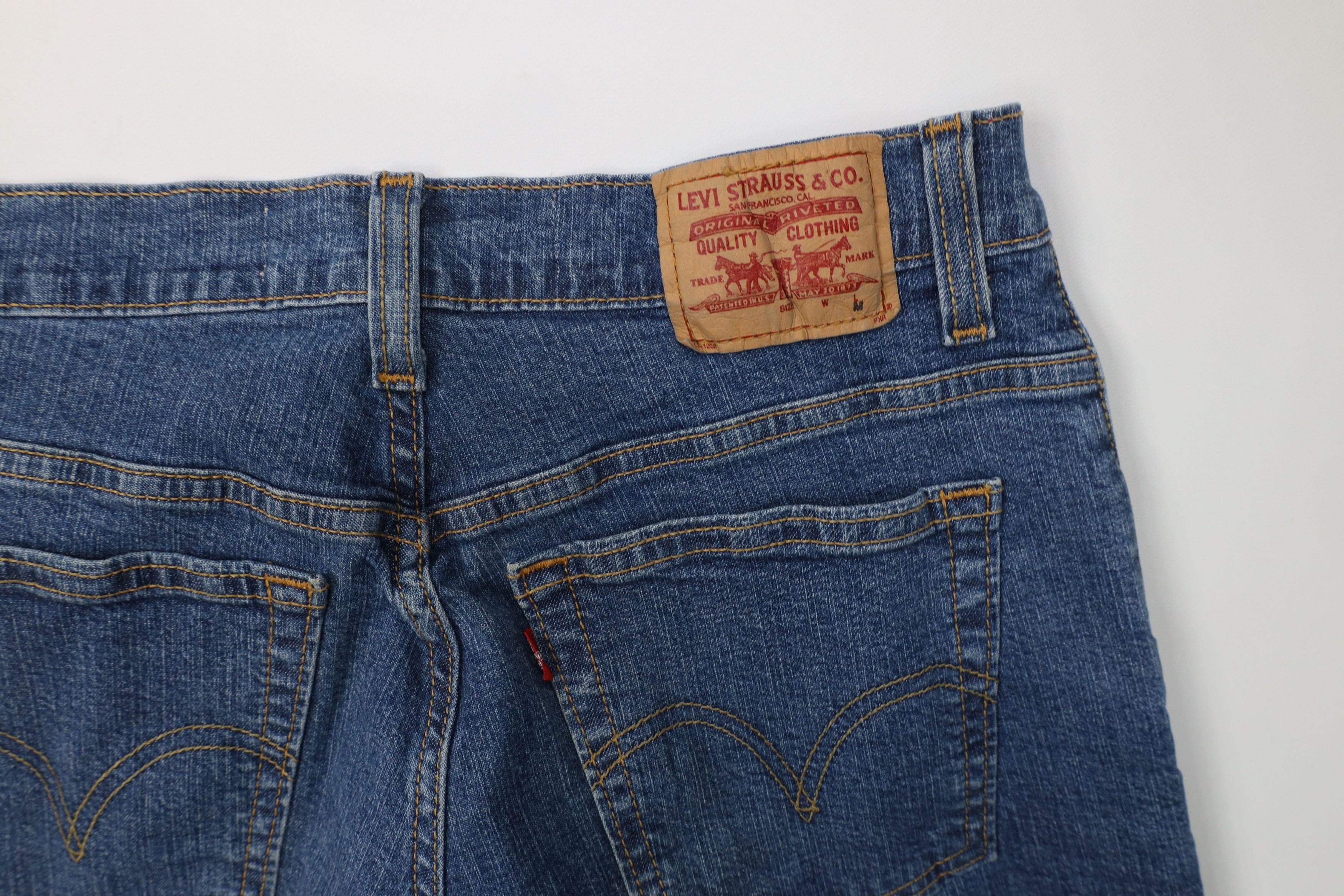 Levi's Vintage Y2K 2005 Levis 550 Flared Relaxed Boot Cut Jeans Size 32" / US 10 / IT 46 - 15 Thumbnail
