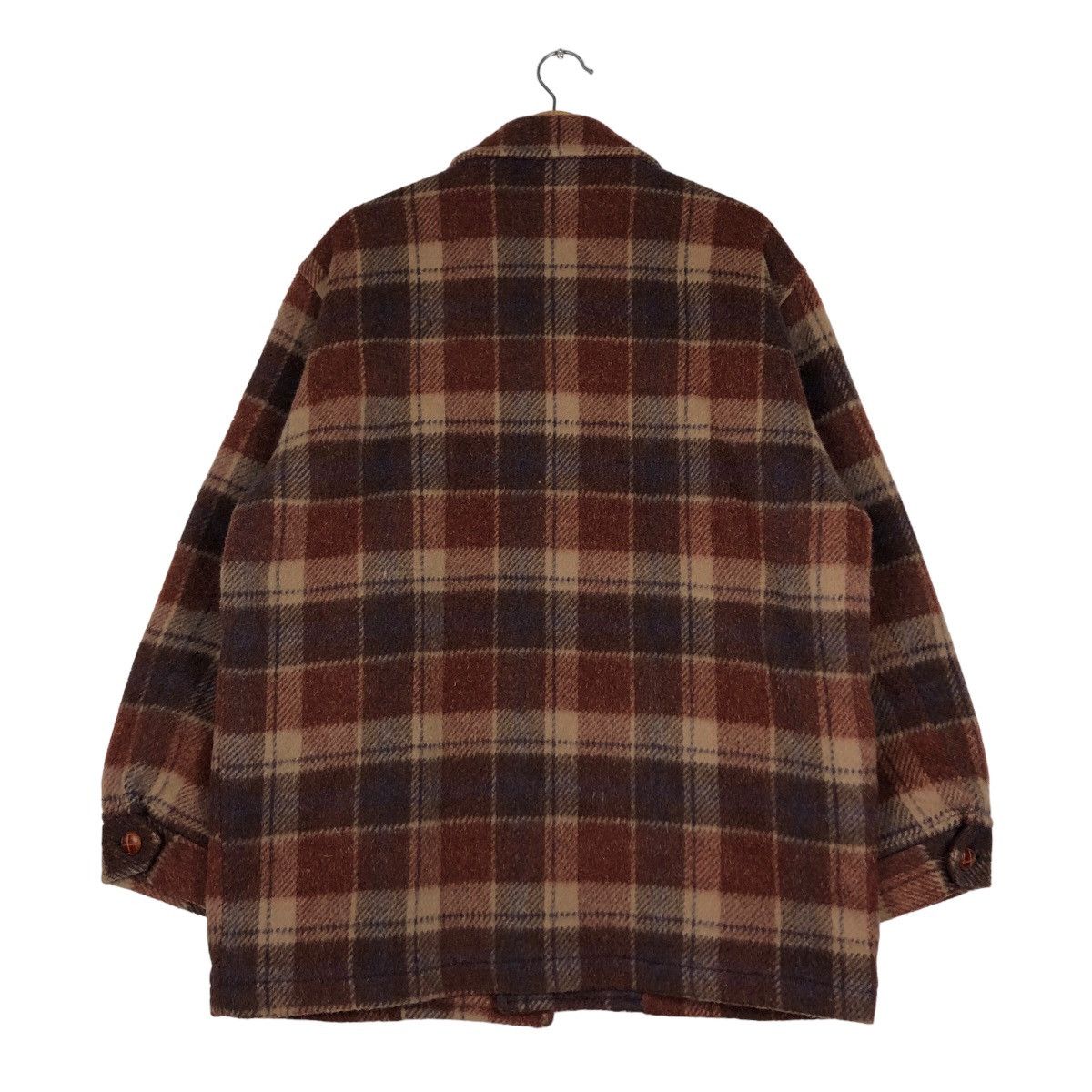 Issey Miyake 🔥Vtg Wool Shirt Jacket GangBuster Tartan Checked Design Size US M / EU 48-50 / 2 - 8 Thumbnail
