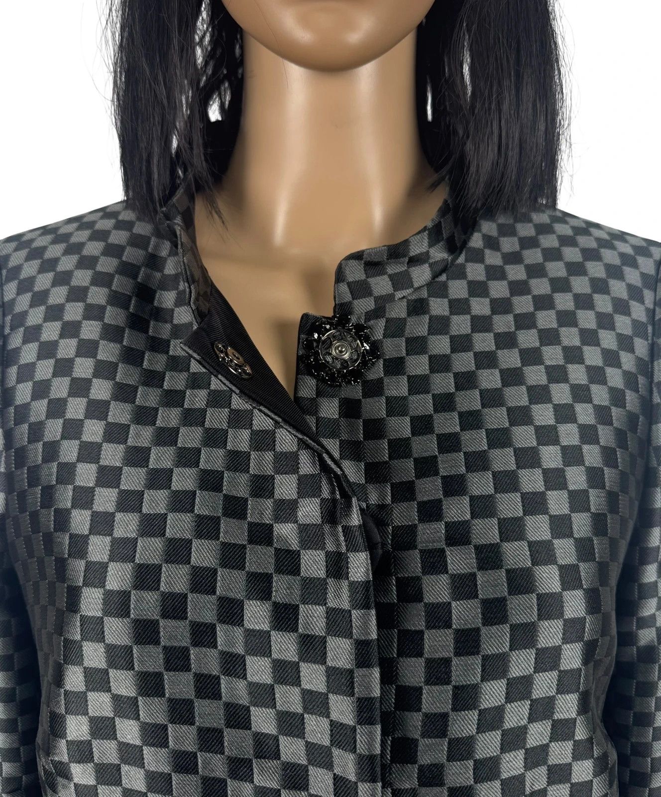 Other Maison Common Munich Damier Coat Polyester Silk size 38 Size M / US 6-8 / IT 42-44 - 3 Thumbnail
