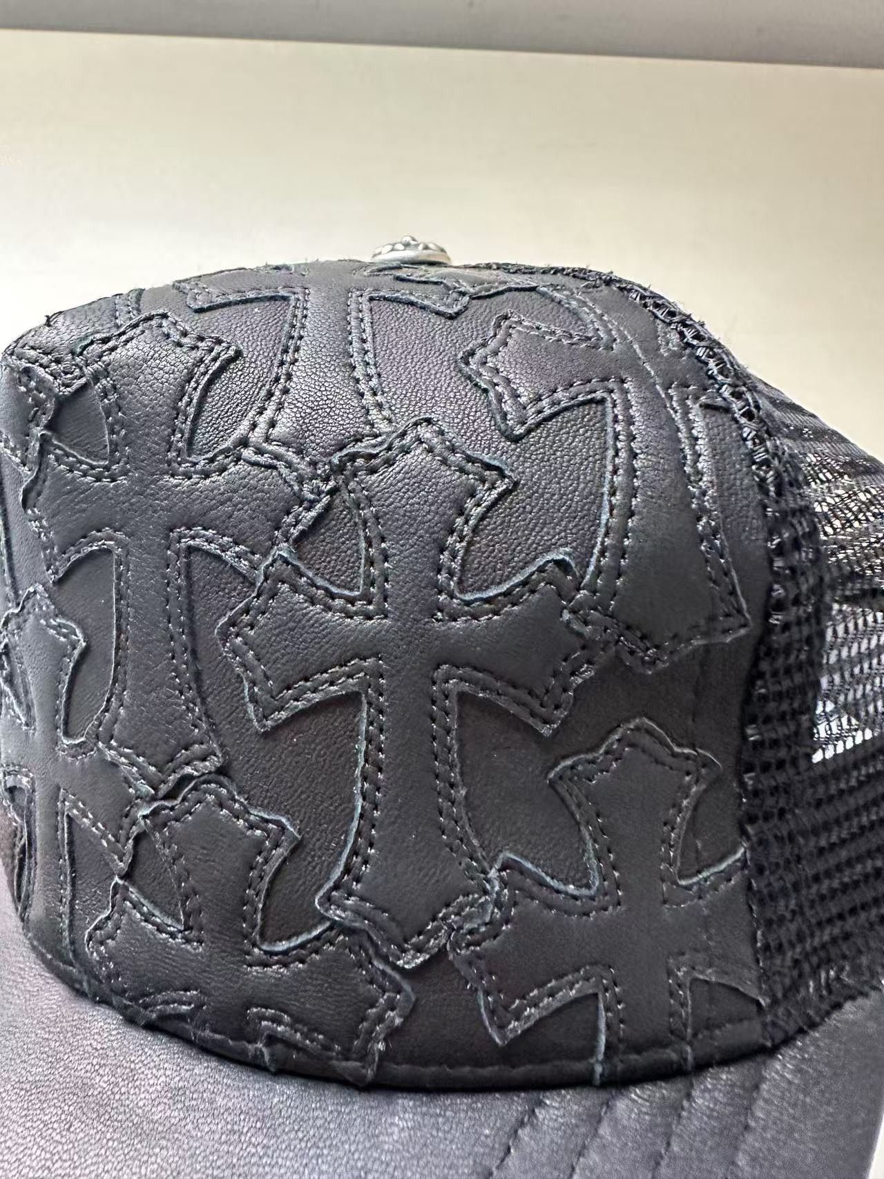 Chrome Hearts Chrome Hearts CH Black Patch Cemetery Cap Size ONE SIZE - 7 Thumbnail