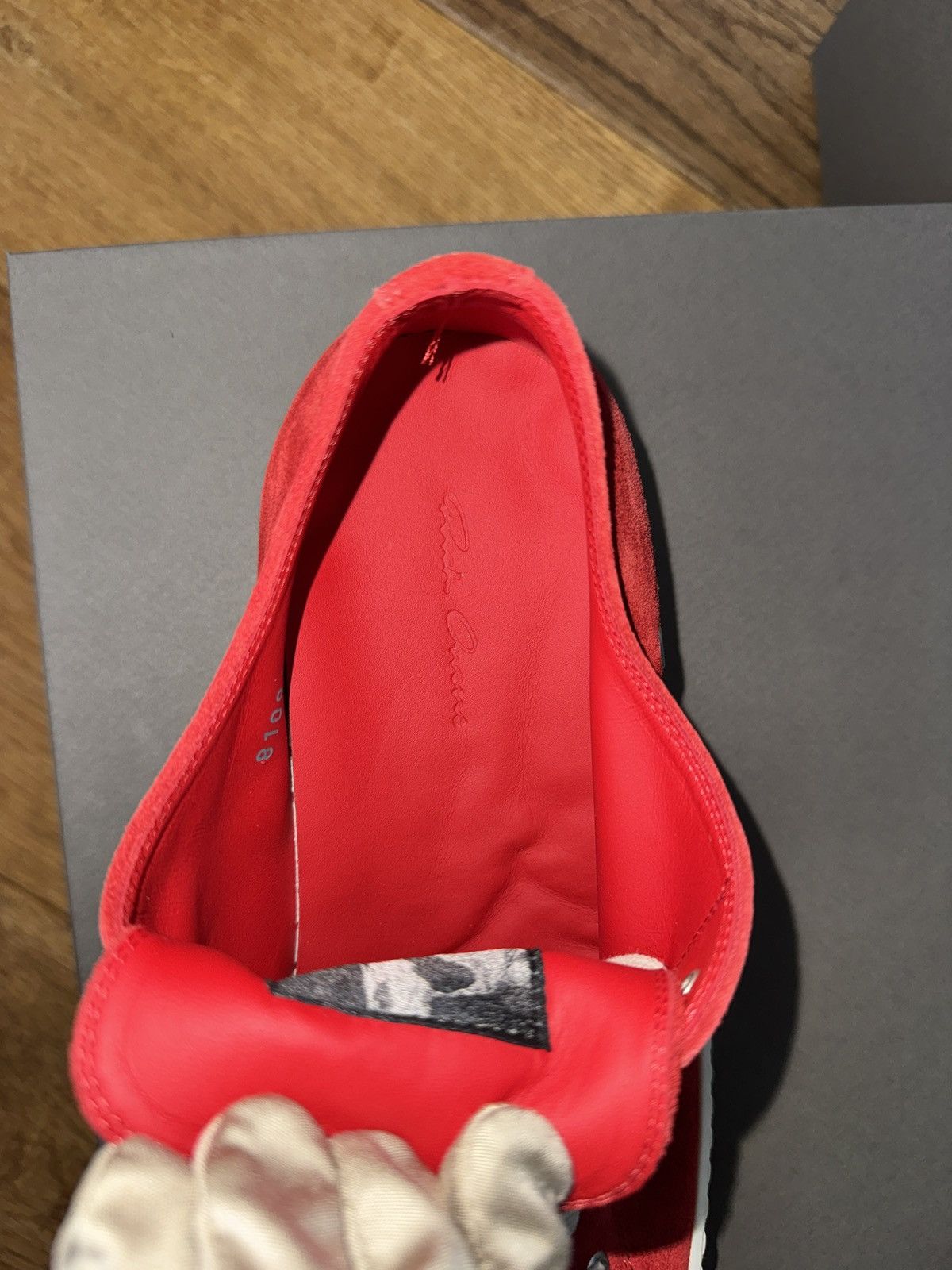 Rick Owens Extreme Low Suede Sneakers Size US 12 / EU 45 - 10 Thumbnail