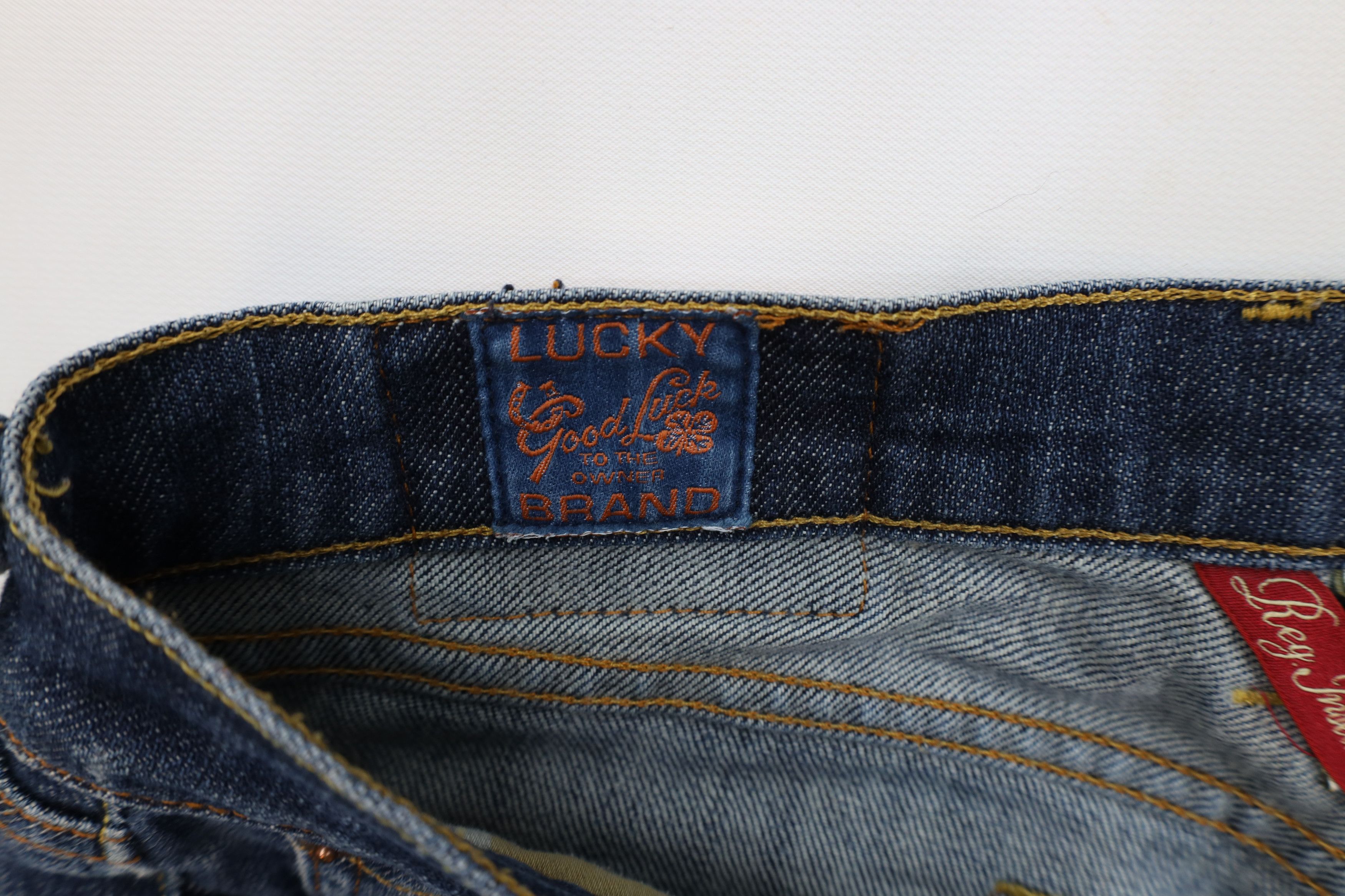 Lucky Brand Vintage Lucky Brand Jeans Flared Denim Jeans Blue USA Size 30" / US 8 / IT 44 - 6 Thumbnail