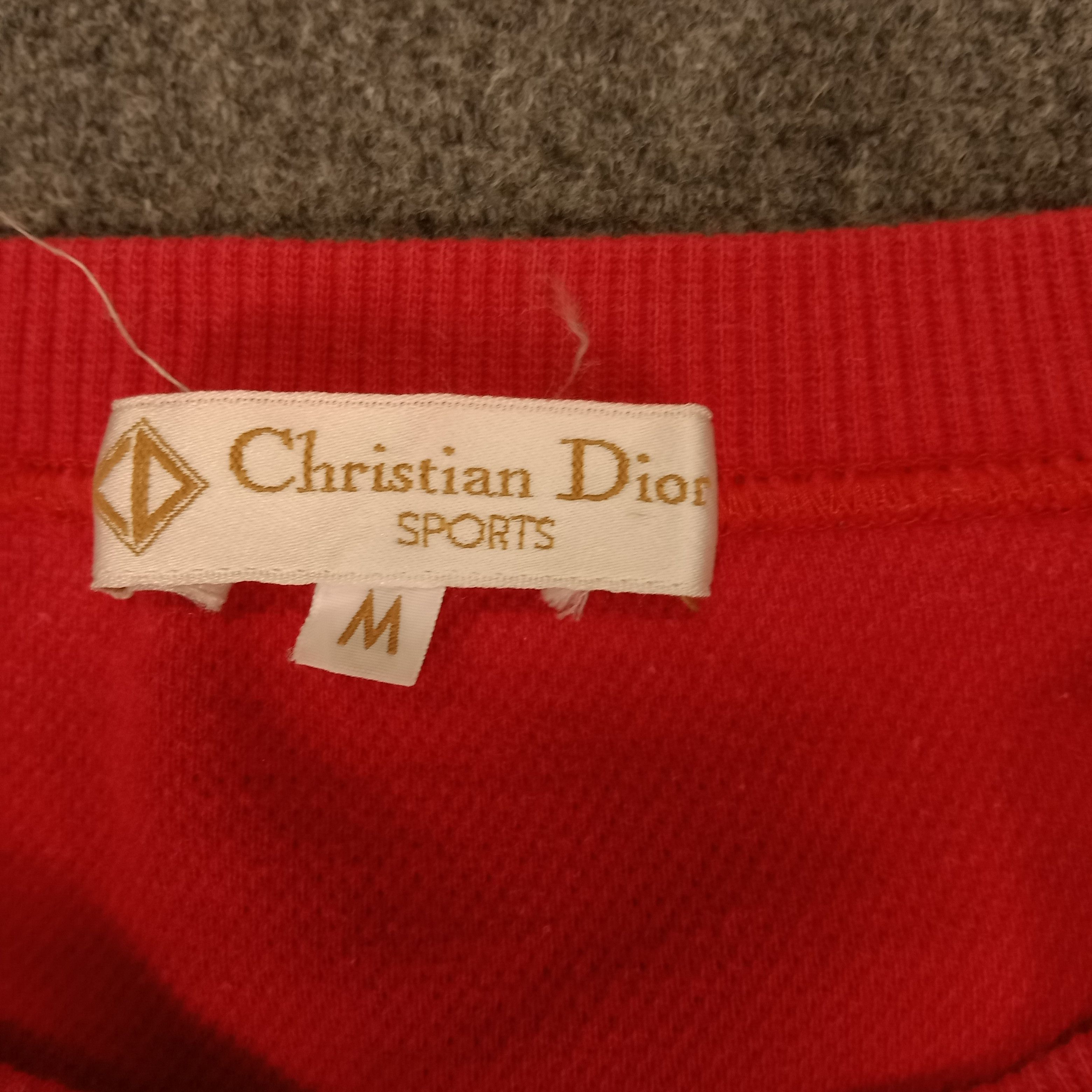 Christian Dior Monsieur × Vintage Christian Dior Luxury Brand Sweatshirts Size M / US 6-8 / IT 42-44 - 4 Thumbnail