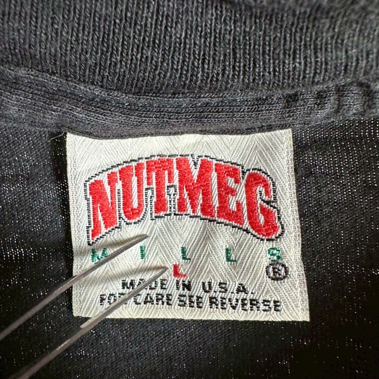 Nutmeg × Vintage Vintage 90s Denver Grizzlies Big Face IHL Large T-shirt Size US L / EU 52-54 / 3 - 4 Thumbnail