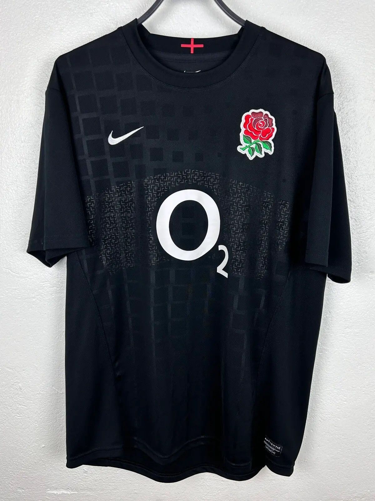 Nike Vintage Nike England Rugby Union 2011/12 Away Jersey Size US L / EU 52-54 / 3 - 1 Thumbnail