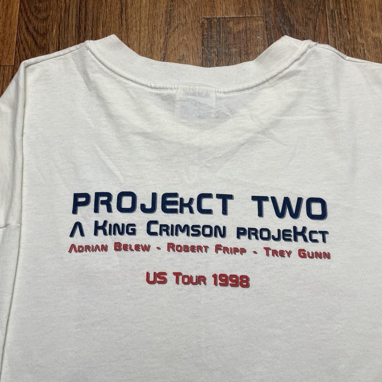 Vintage King Crimson Vintage Signed Shirt Projexct Two 1998 US Tour Size US XXL / EU 58 / 5 - 6 Thumbnail