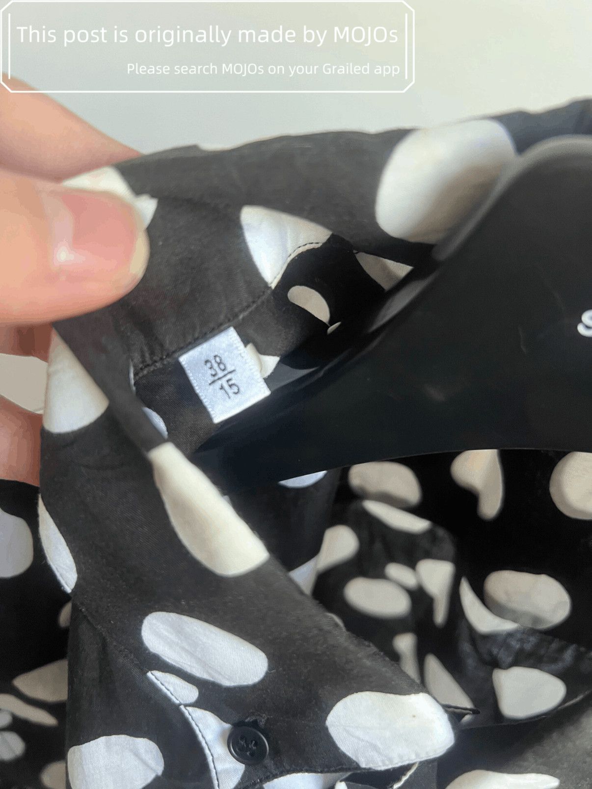 Saint Laurent Paris Sz 38 Saint Laurent Paris 13SS Poke Dots S/S Shirt mojos3715 Size US M / EU 48-50 / 2 - 3 Thumbnail